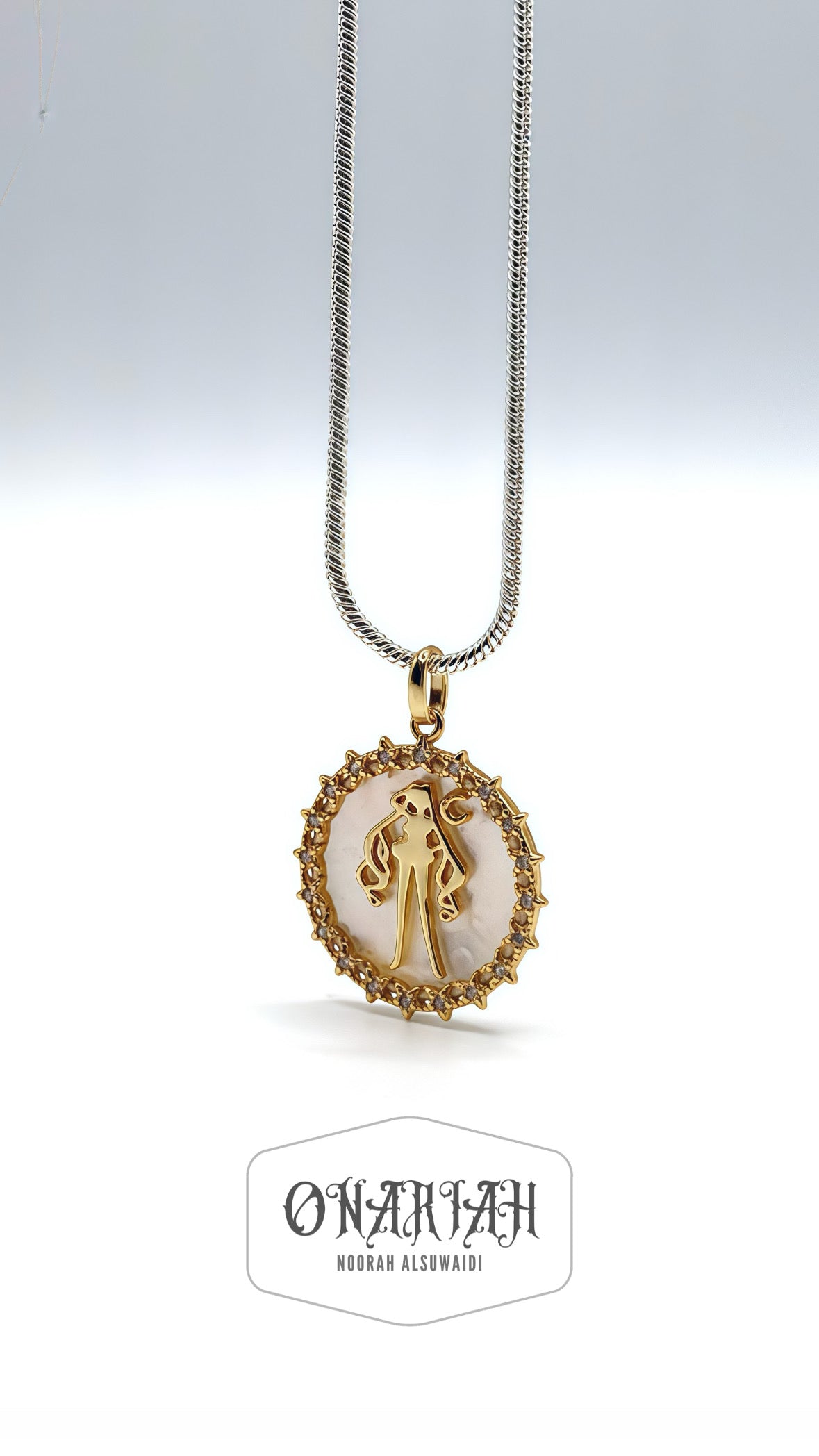 2 Tone Sailor Moon Stars Pendant