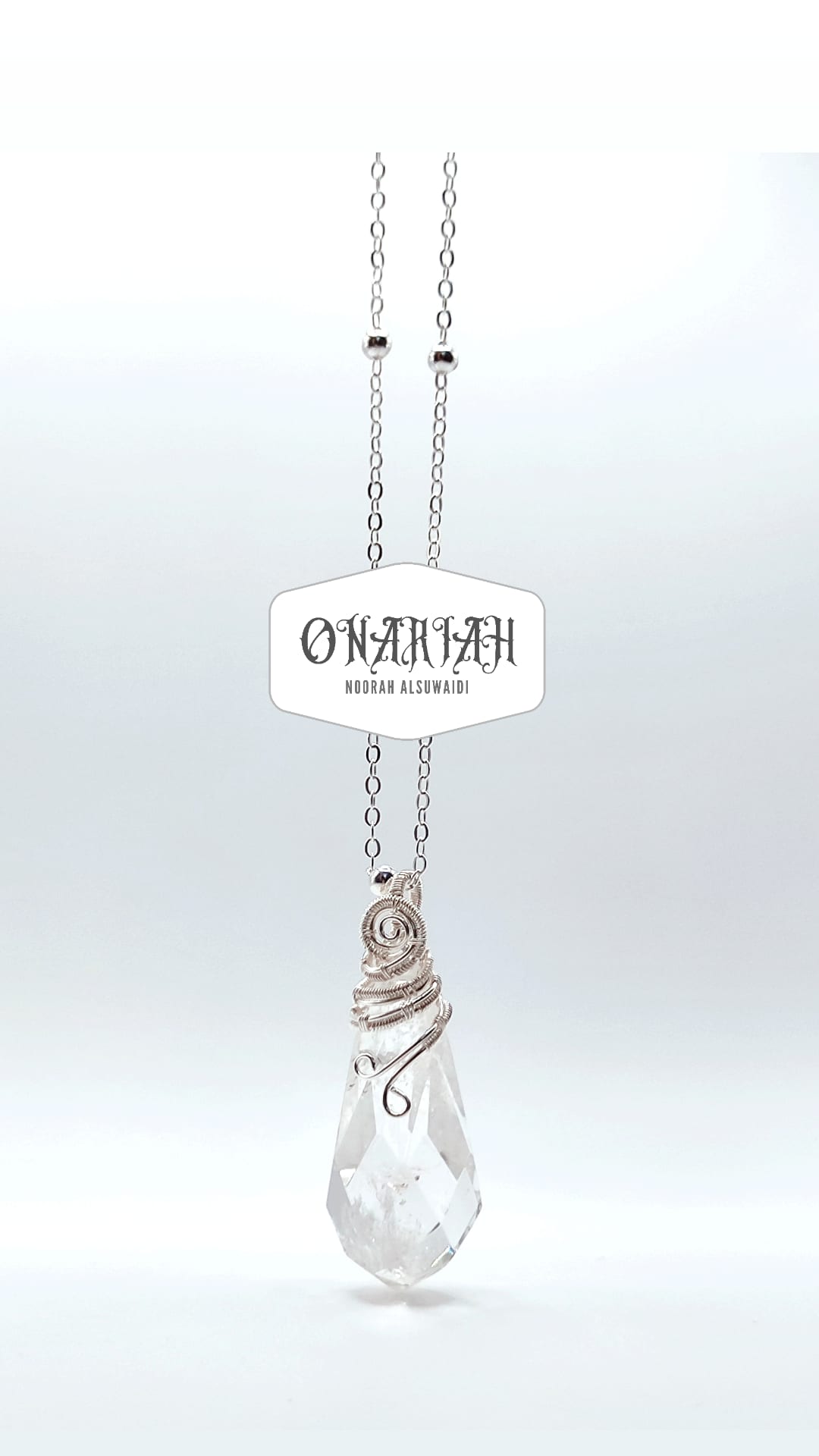 Quartz Freeform Necklace