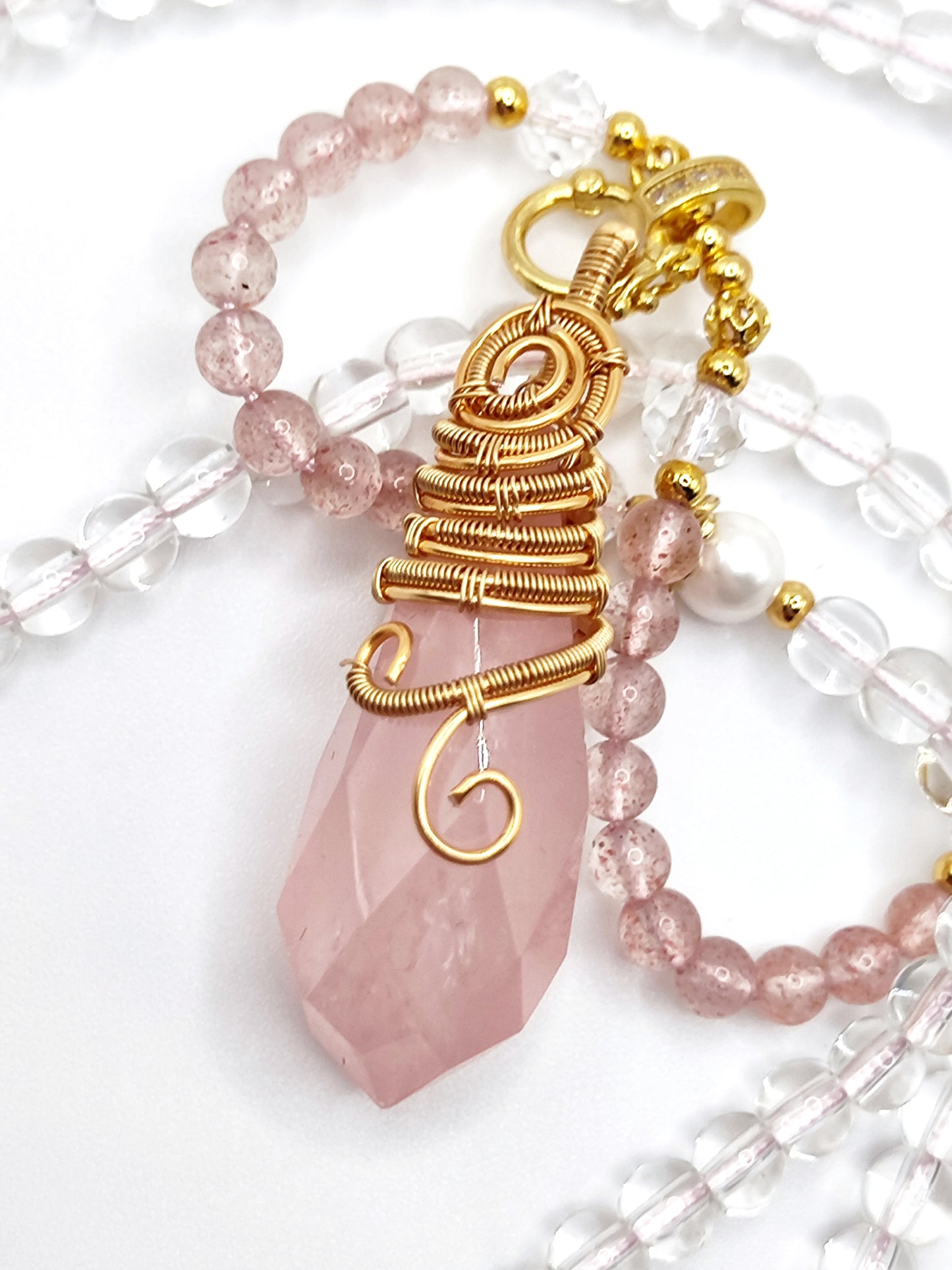 Rose Quartz Necklace