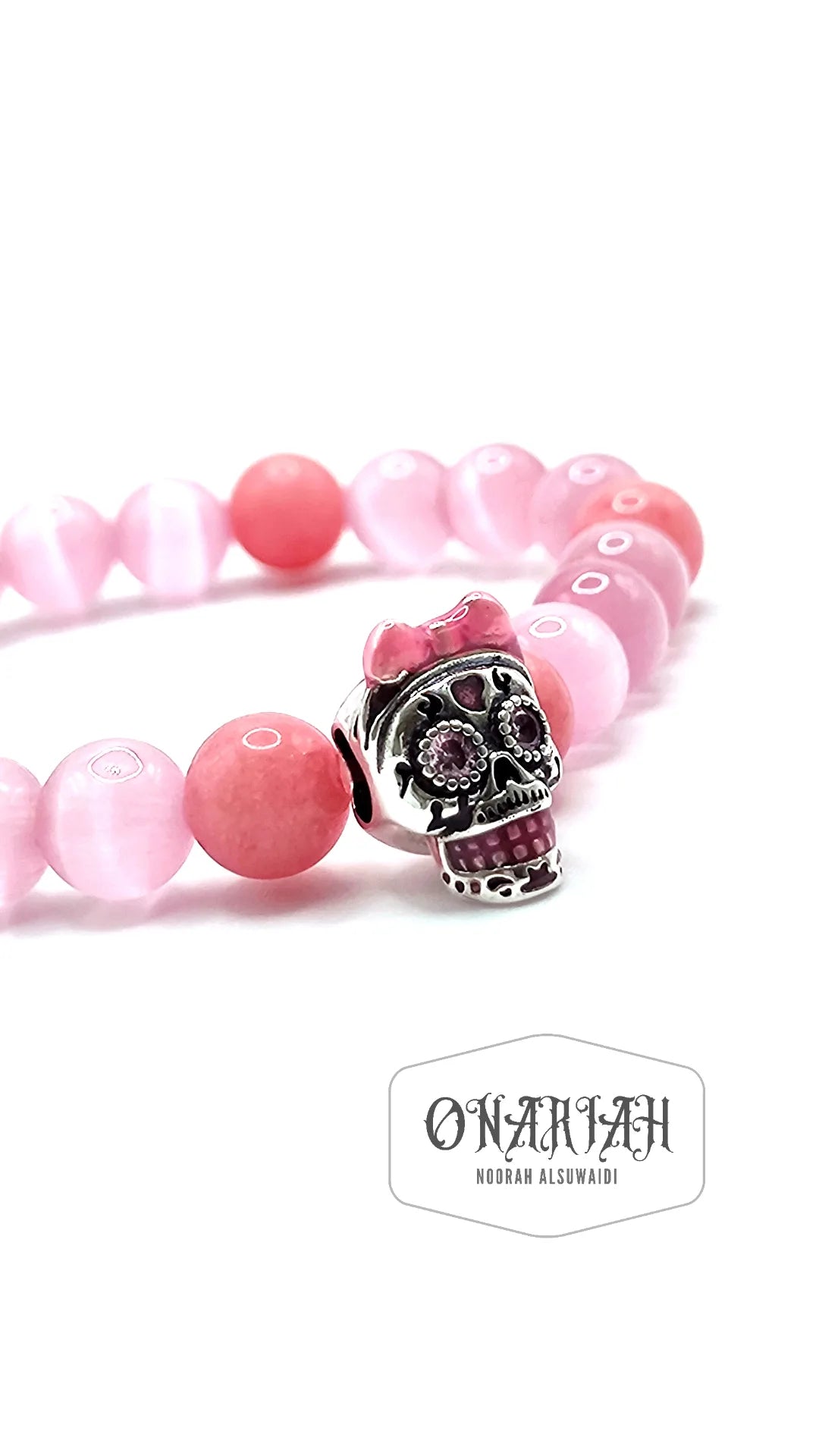 Pinky Skull Bracelet