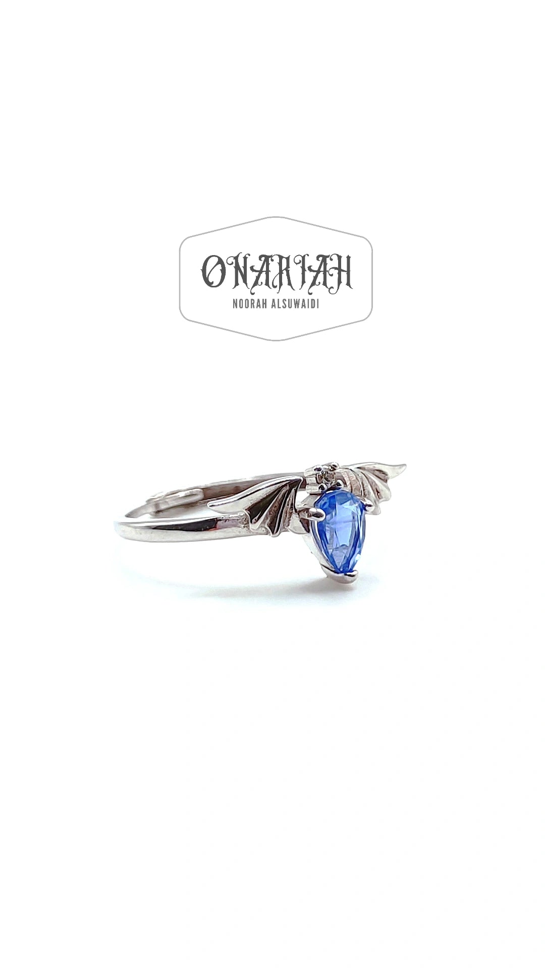 Morticia Bat Ring