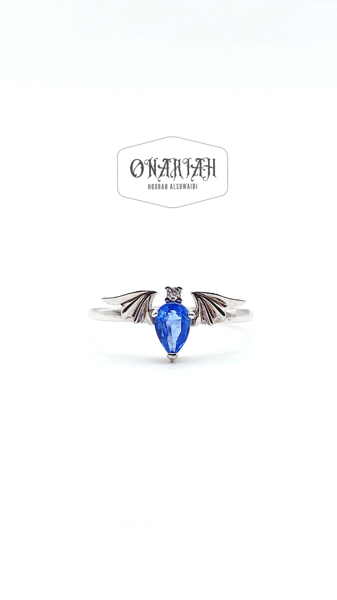 Morticia Bat Ring
