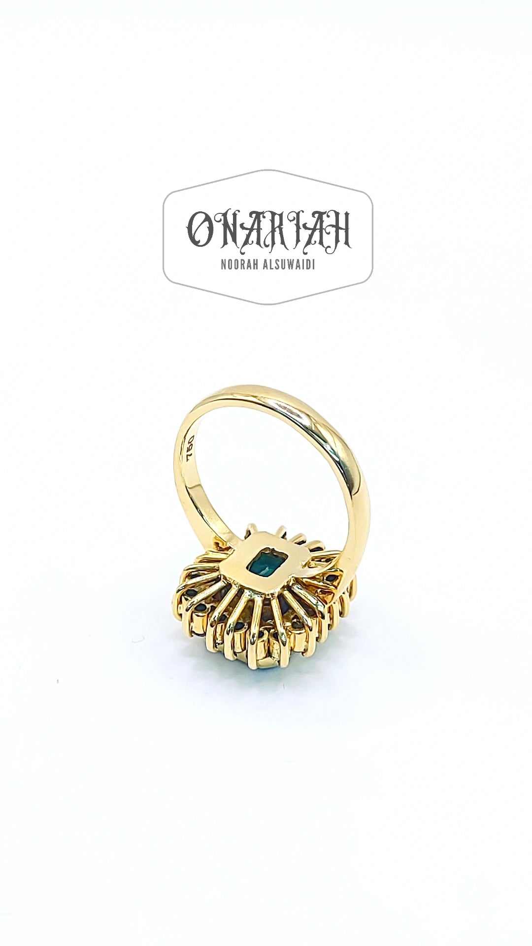 Certified Colombian Emerald Ring