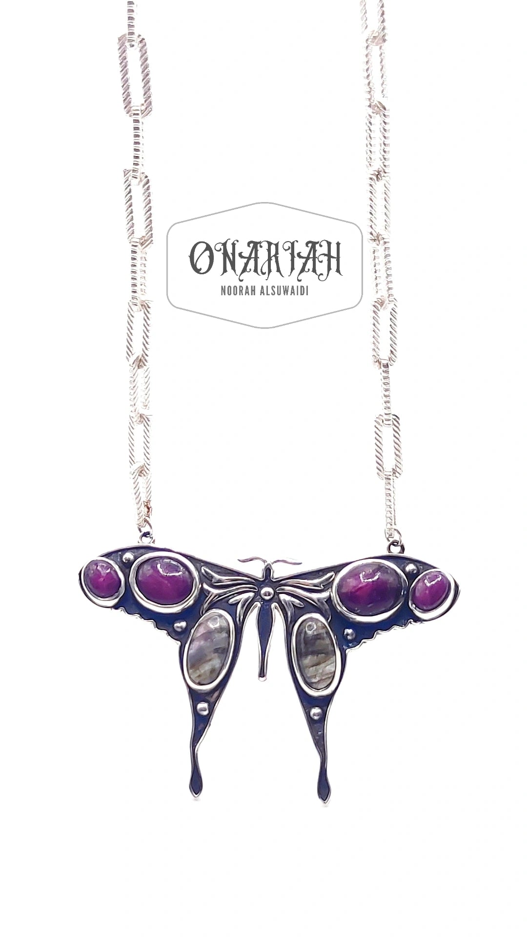 Gothica Butterfly Necklace