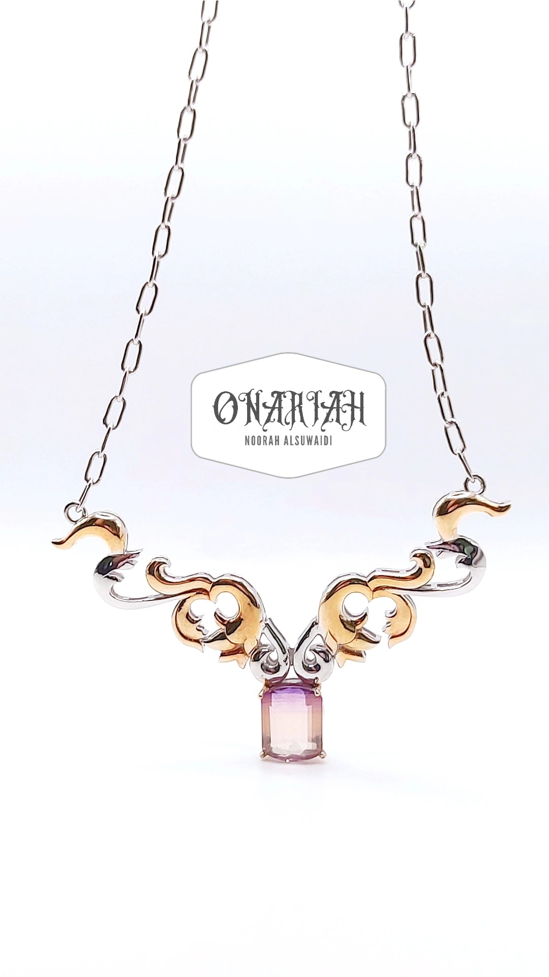 Morticia Fluorite Necklace