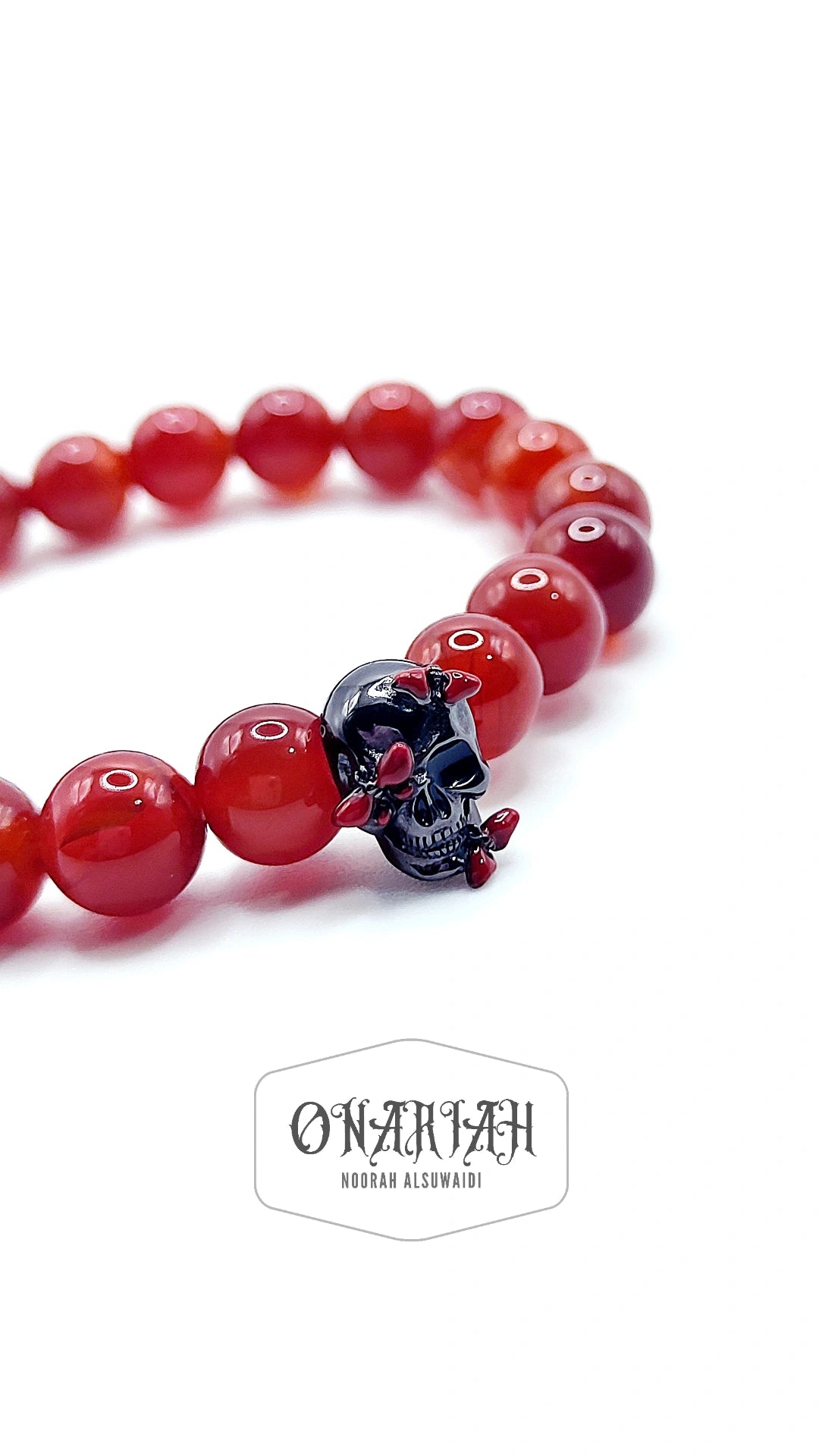 Skull Moth Bracelet