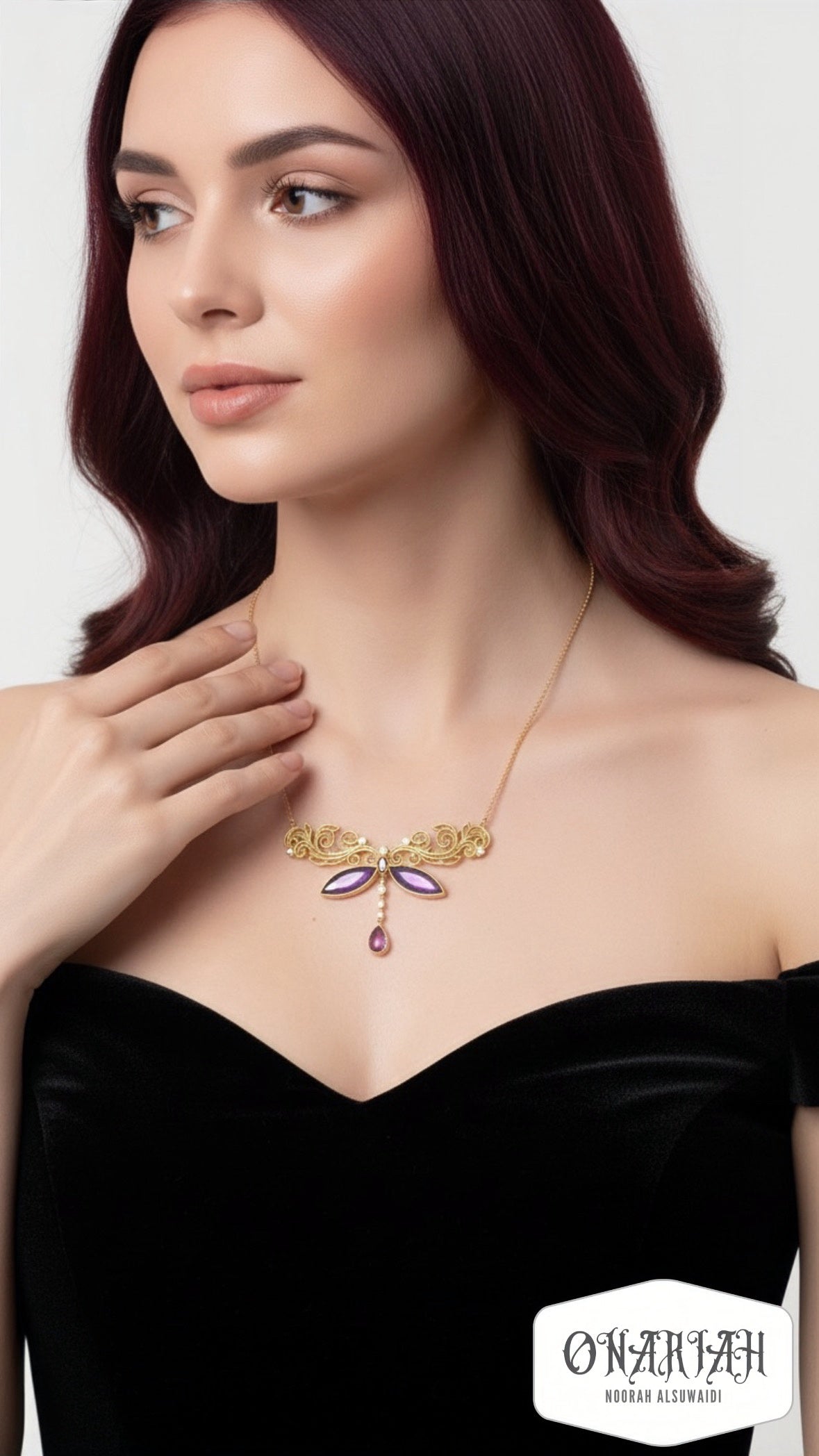 Gaia Dragonfly Necklace