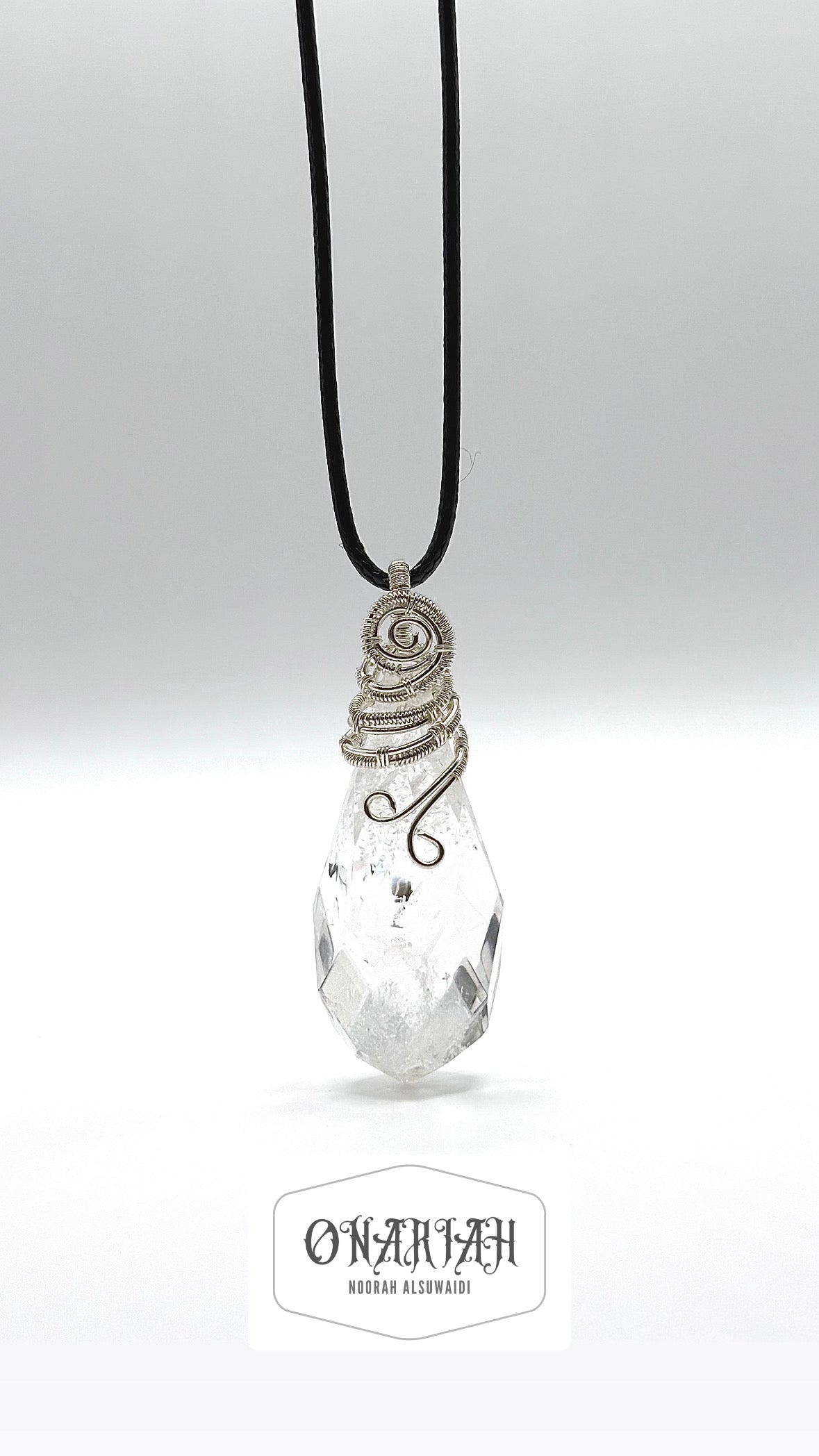 Raw Quartz Pendant
