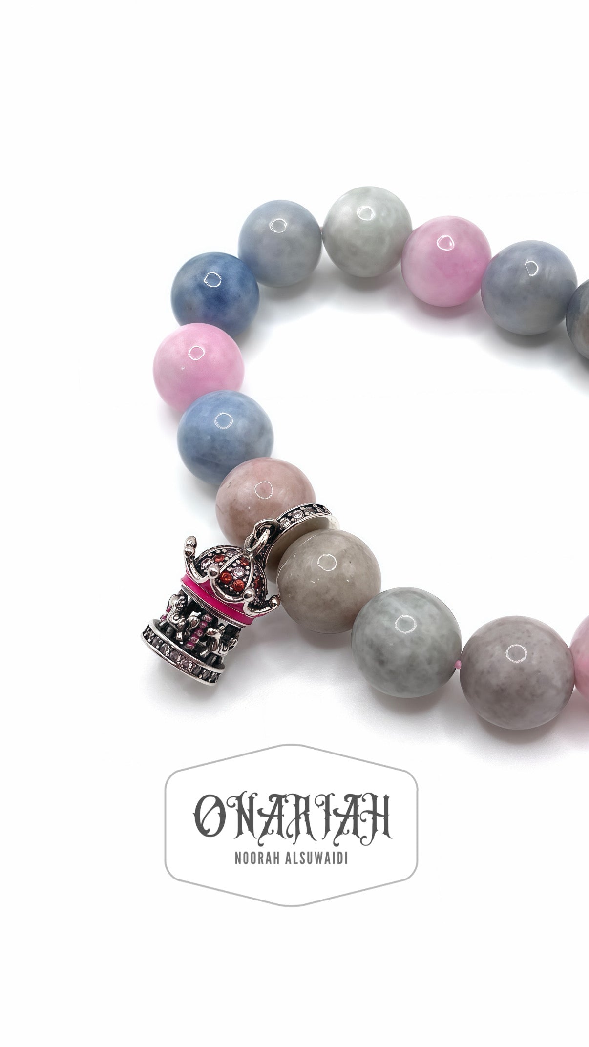 Morganite Fantasy Bracelet