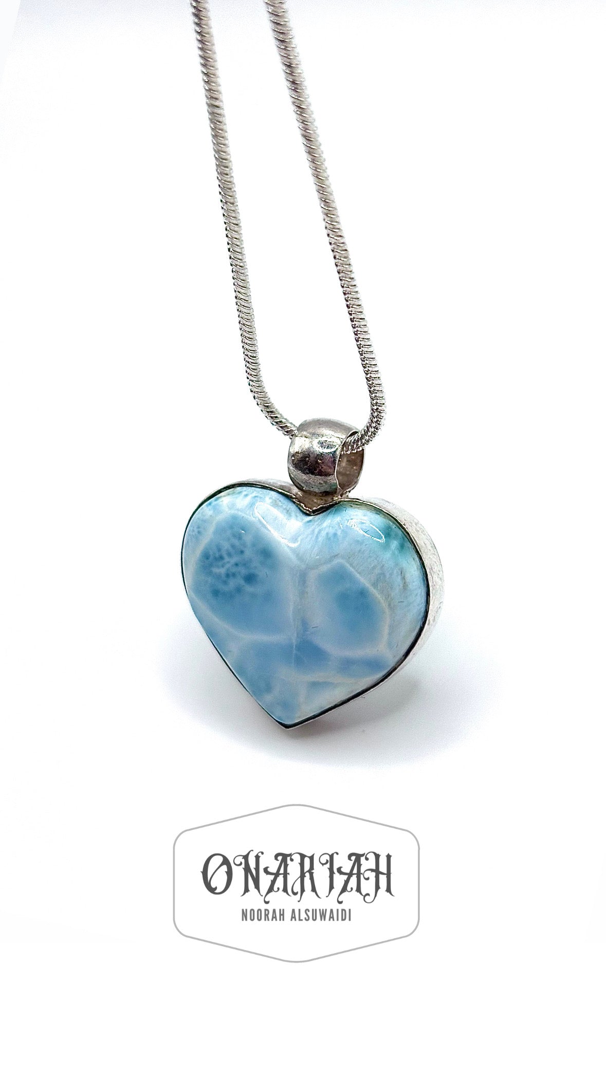 Little Larimar Heart