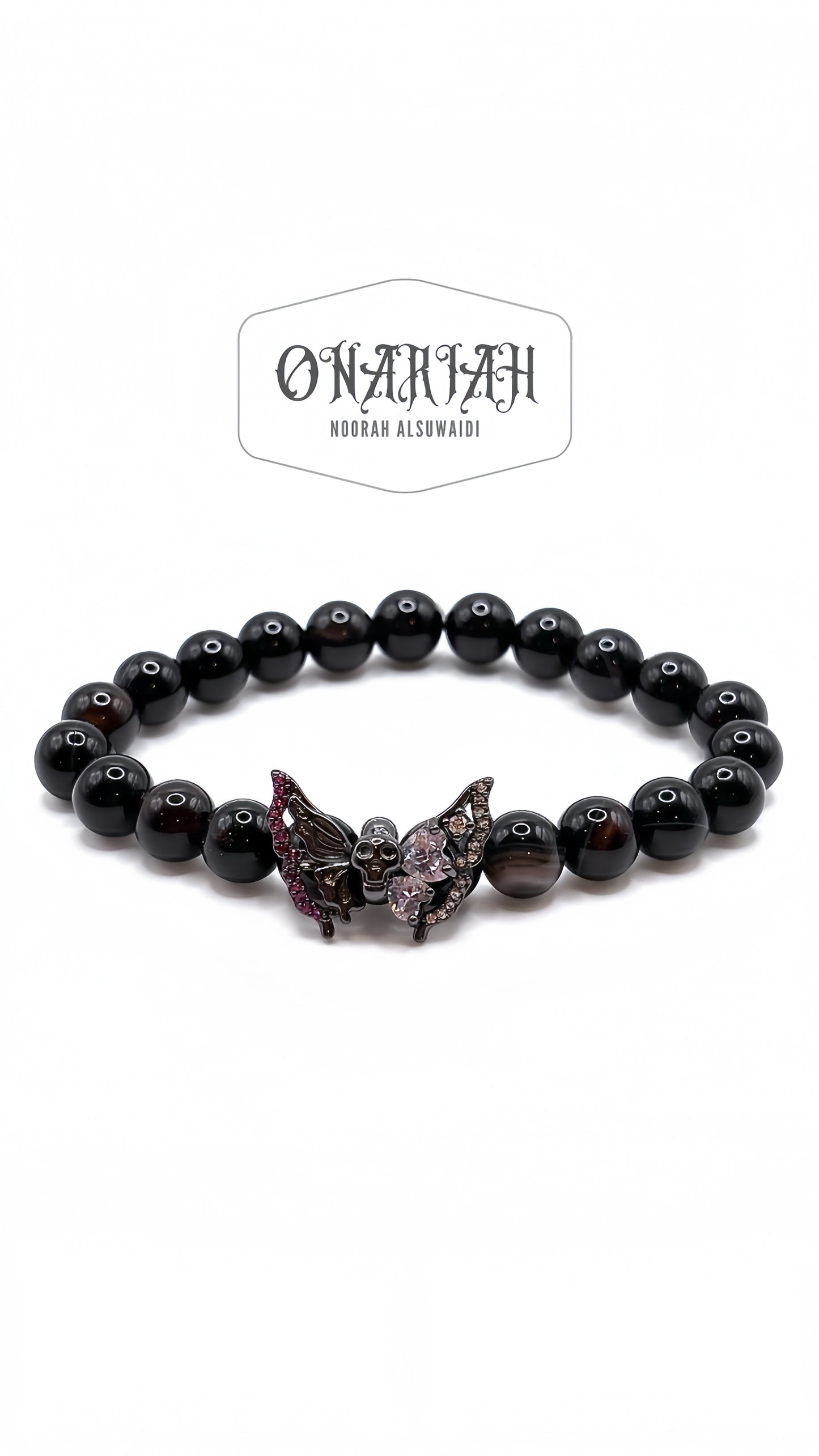 Skull Butterfly Bracelet