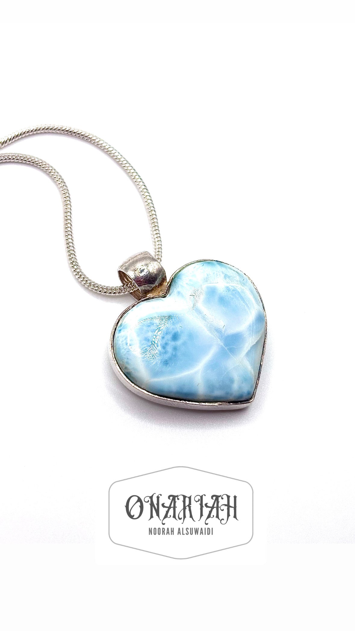 Little Larimar Heart