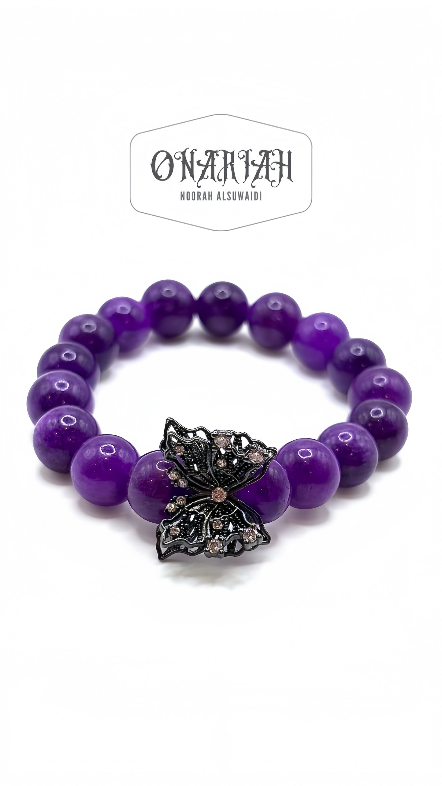 Goth Butterfly Bracelet