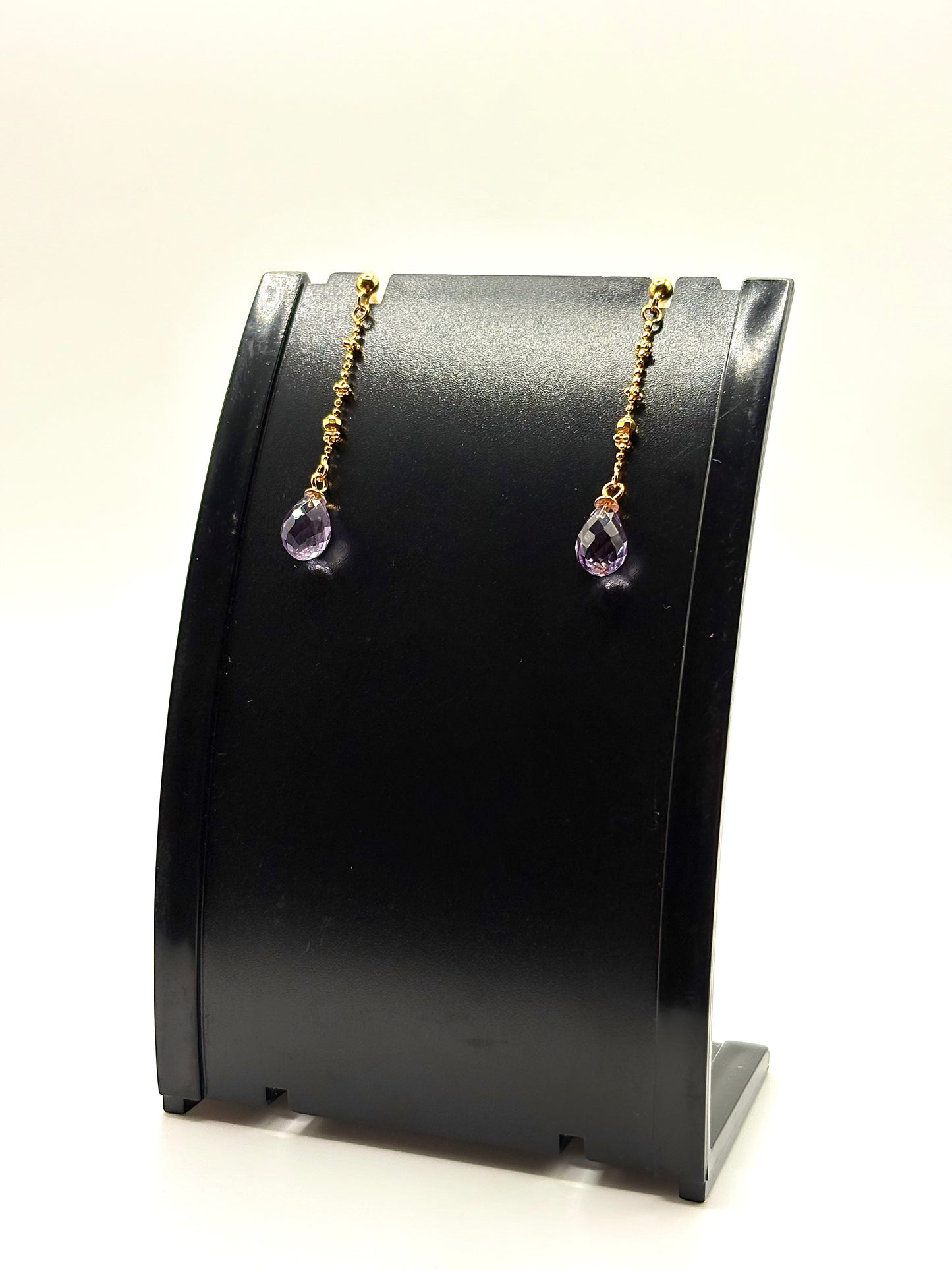 Amethyst Drop Earrings