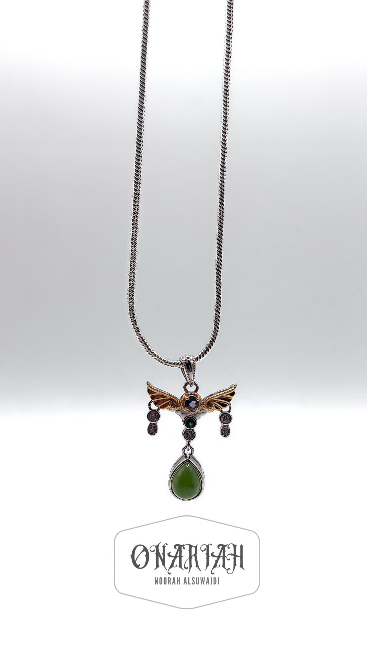 Angelika Jade pendant ll