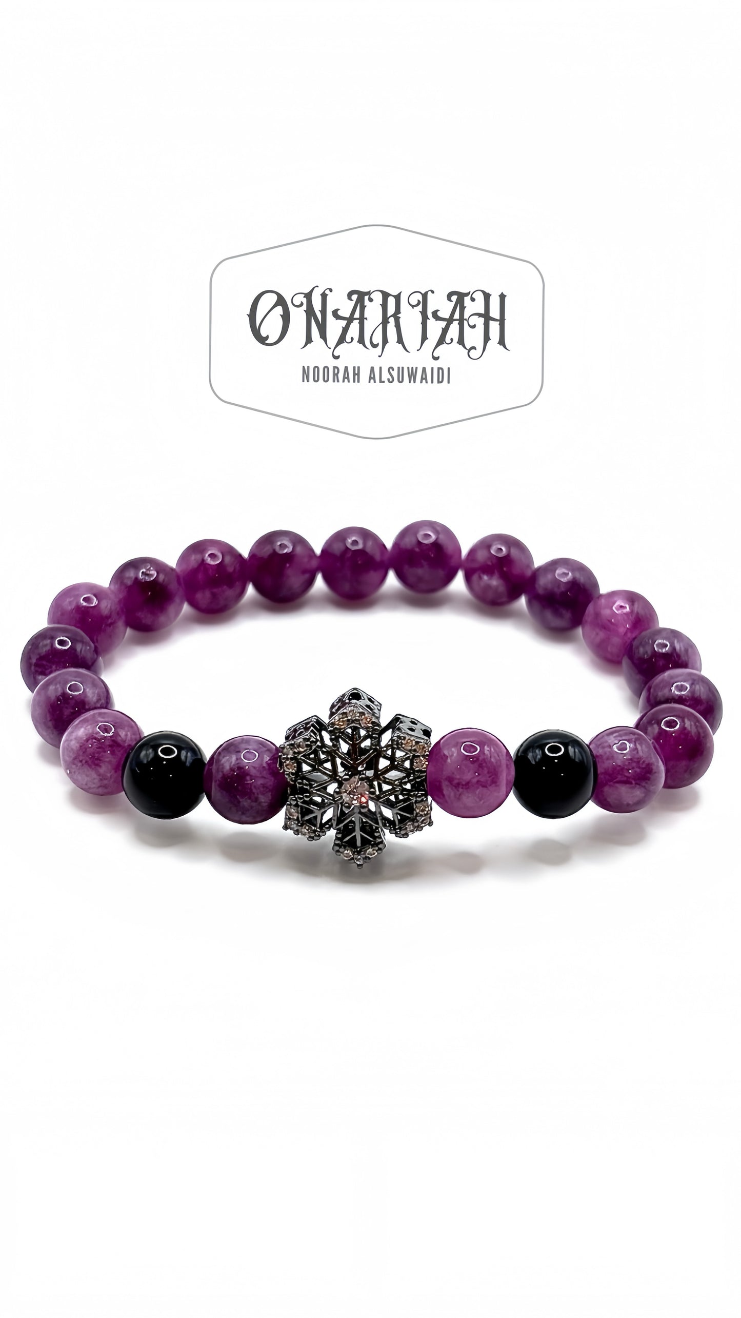 Snow Black Bracelet