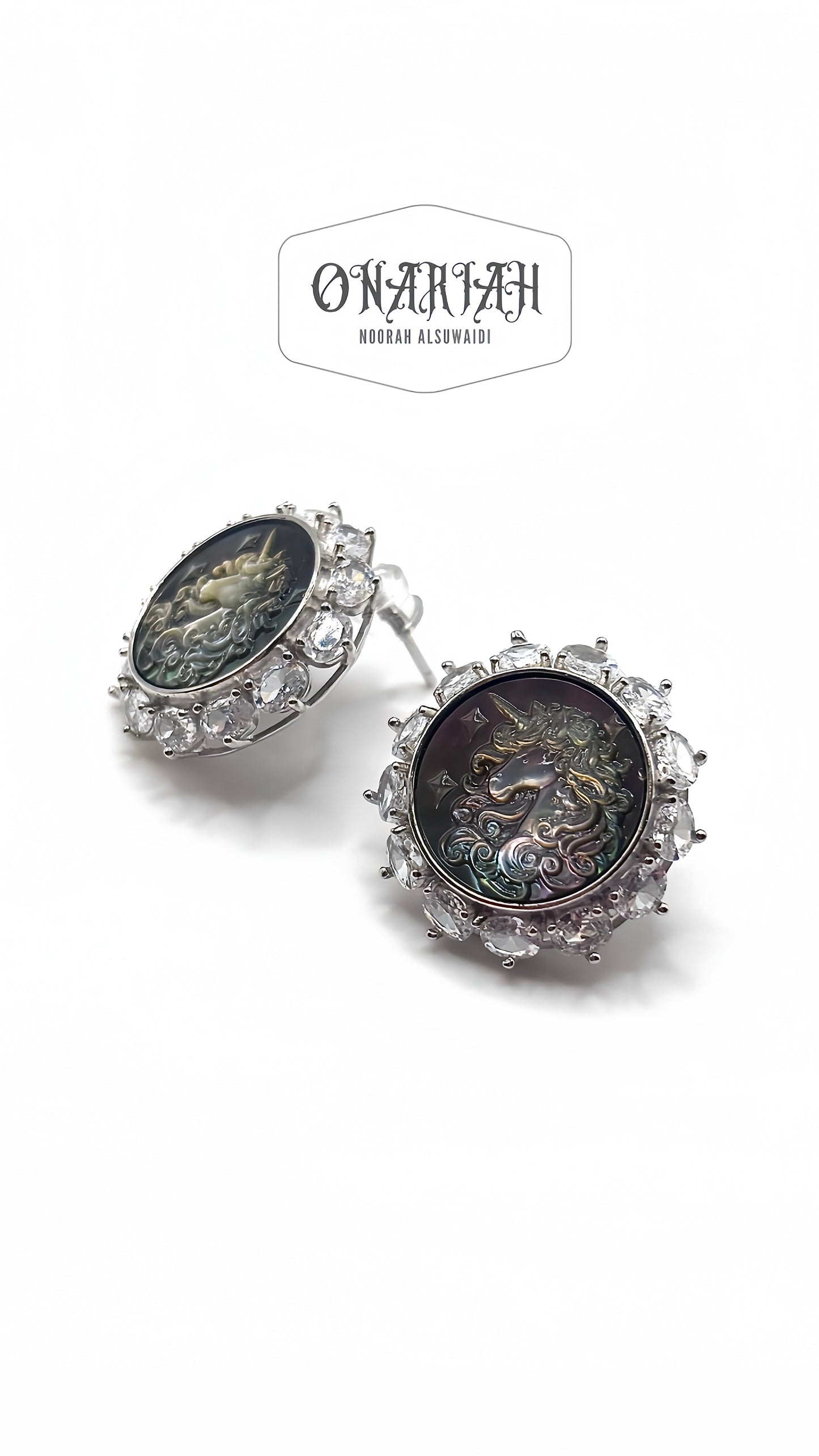 Unicorn Shell Earrings