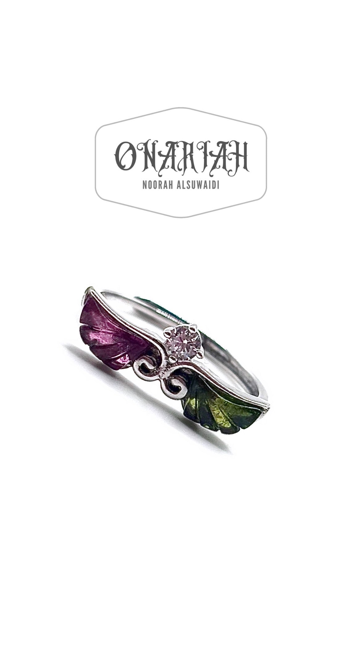 Tourmaline Clamp Ring
