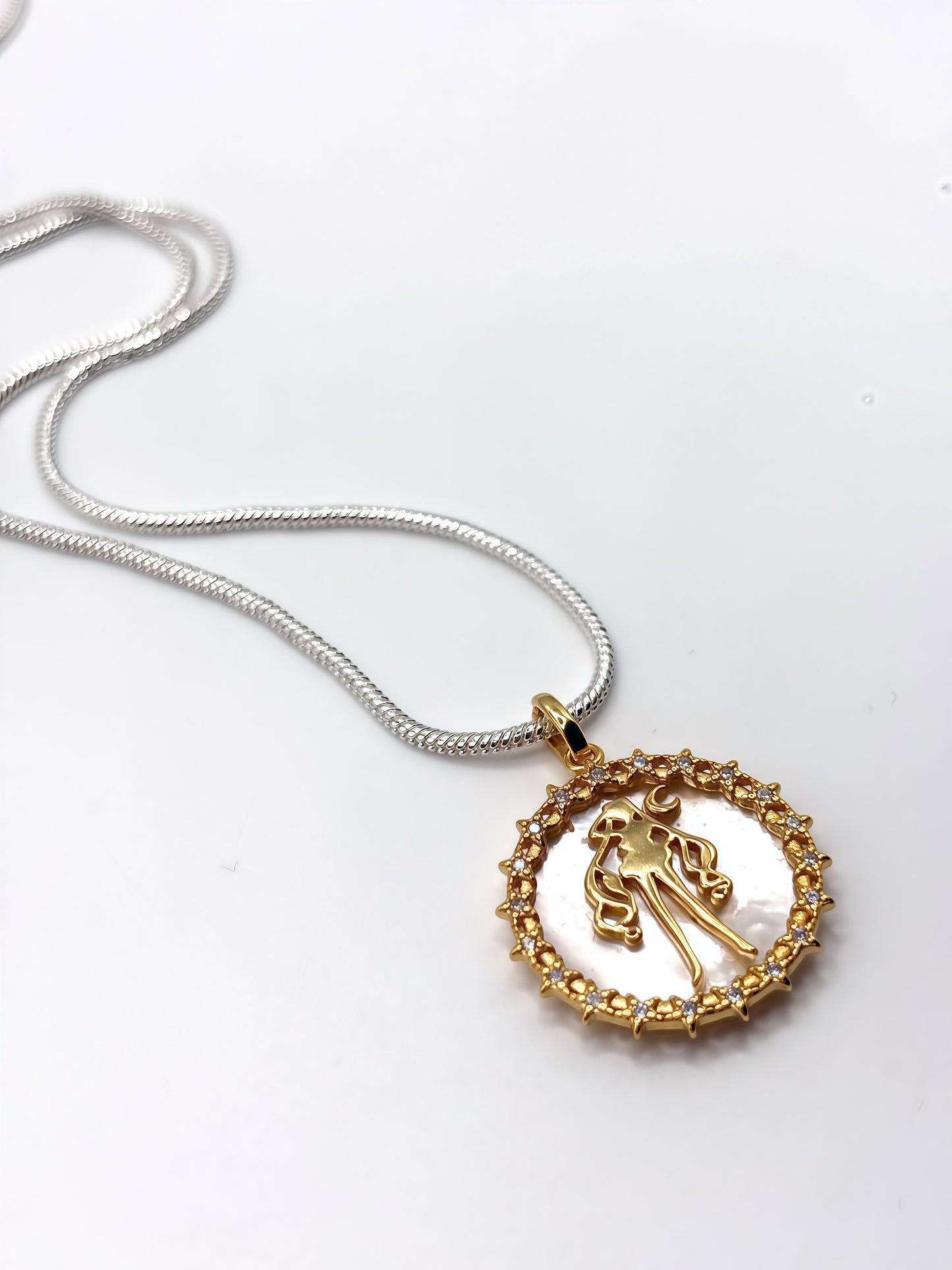 2 Tone Sailor Moon Stars Pendant