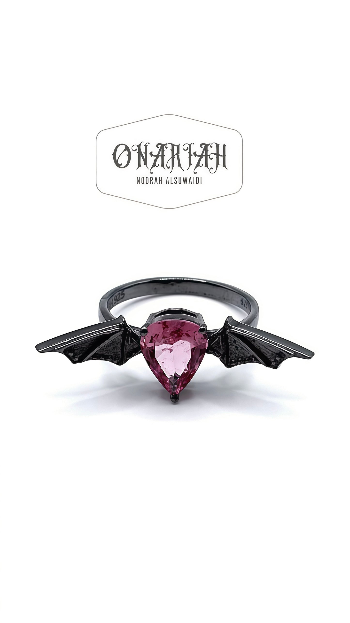 Gothika Bat Ring