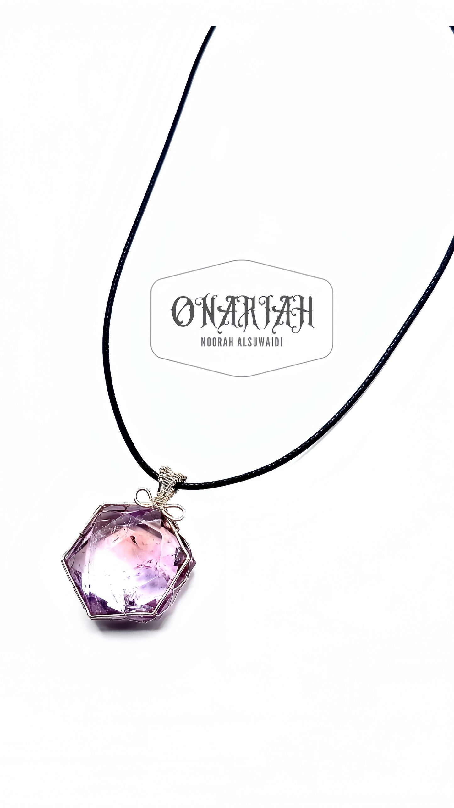 Hexagon Ametrine Pendant