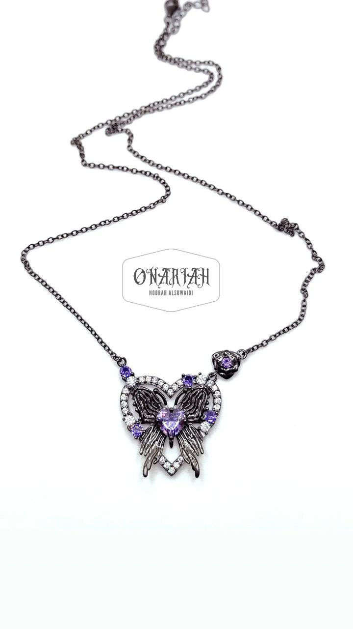 Gothika Butterfly Necklace