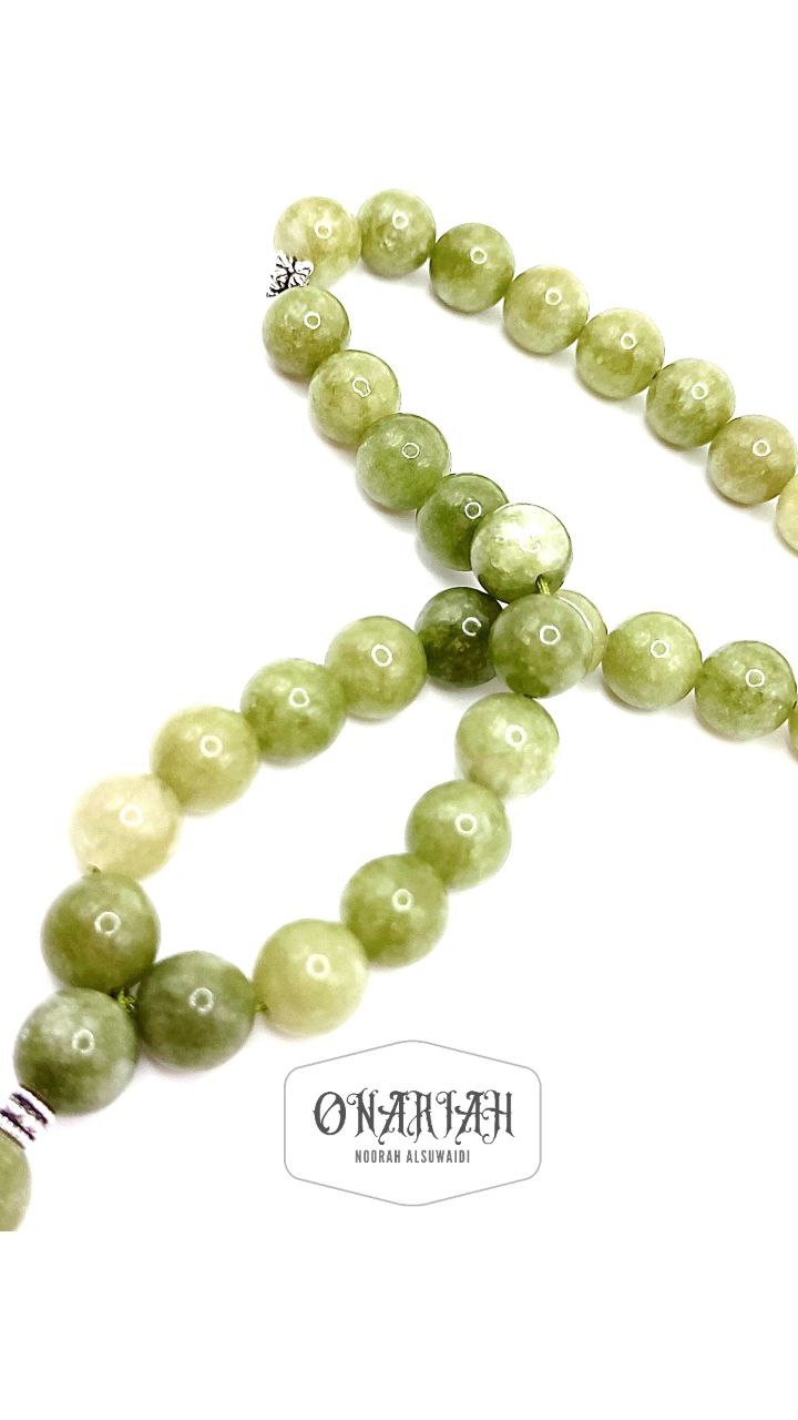 Peridot Misbaha - 10 mm 35 pcs