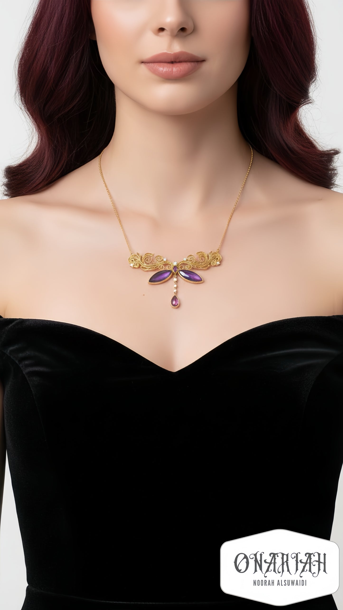 Gaia Dragonfly Necklace