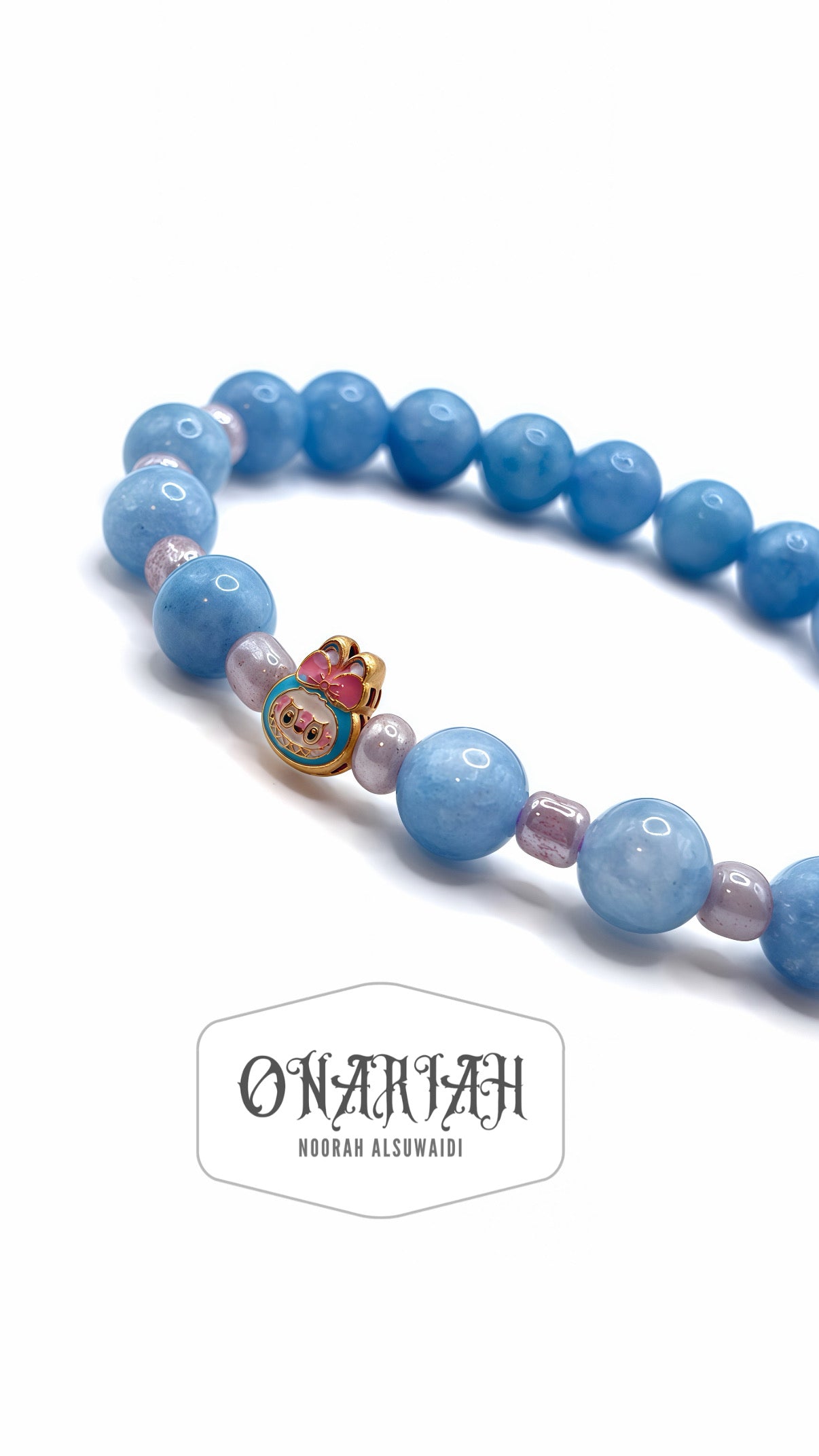 Labubu Aquamarine Bracelet