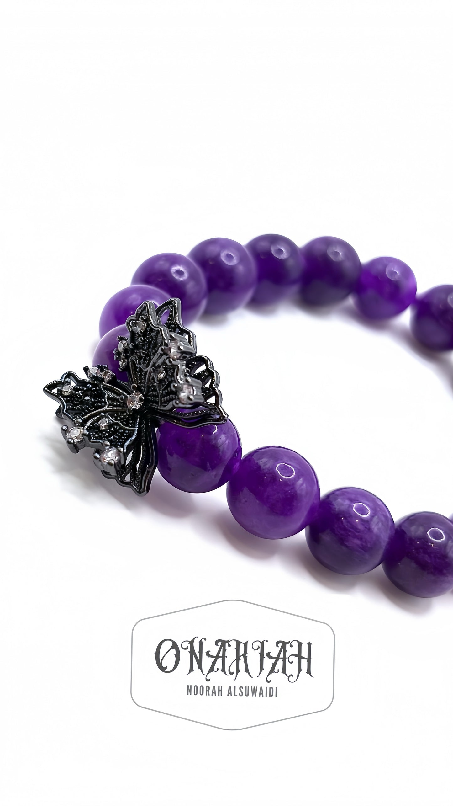 Goth Butterfly Bracelet