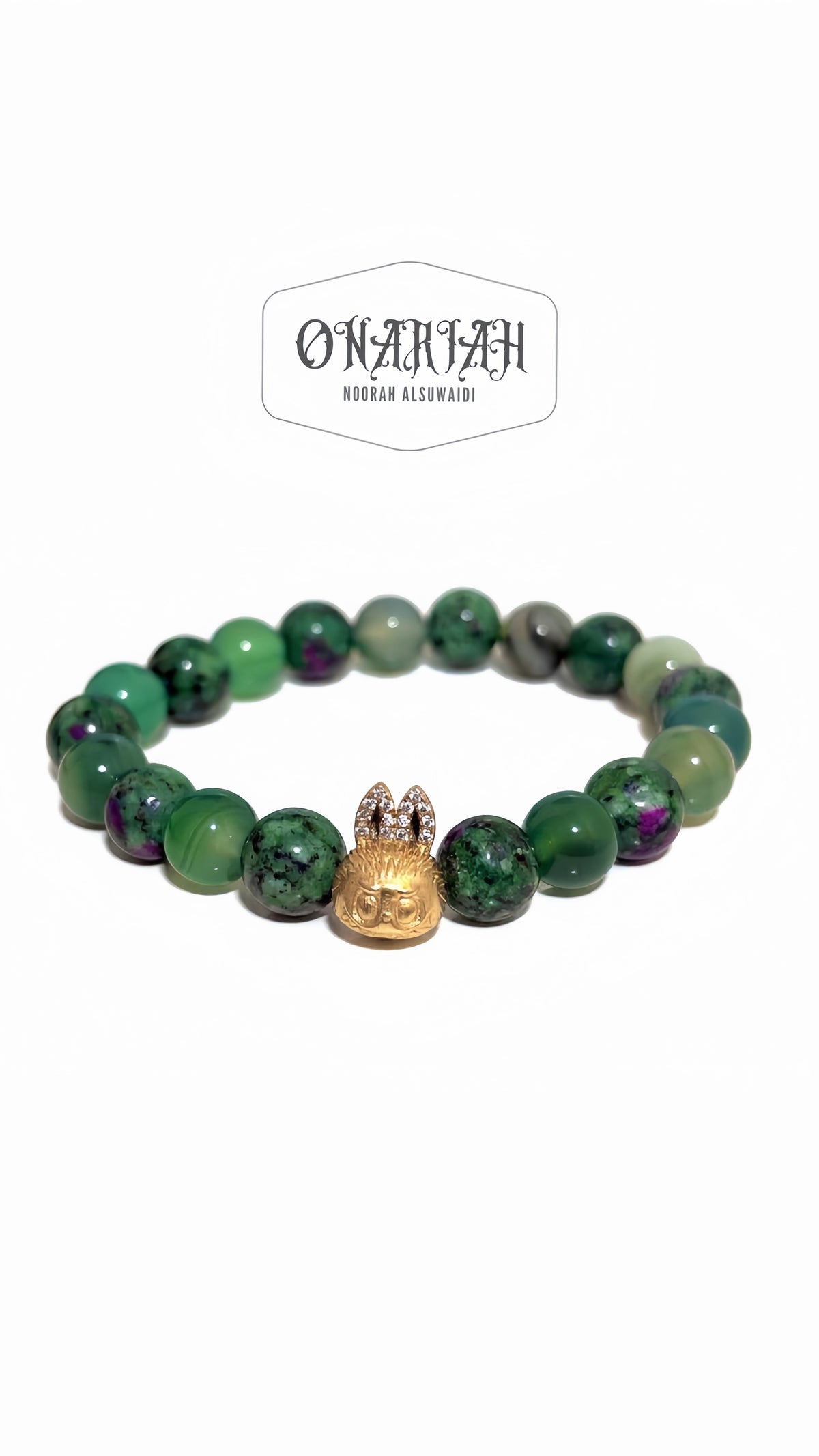 Golden Labubu Bracelet
