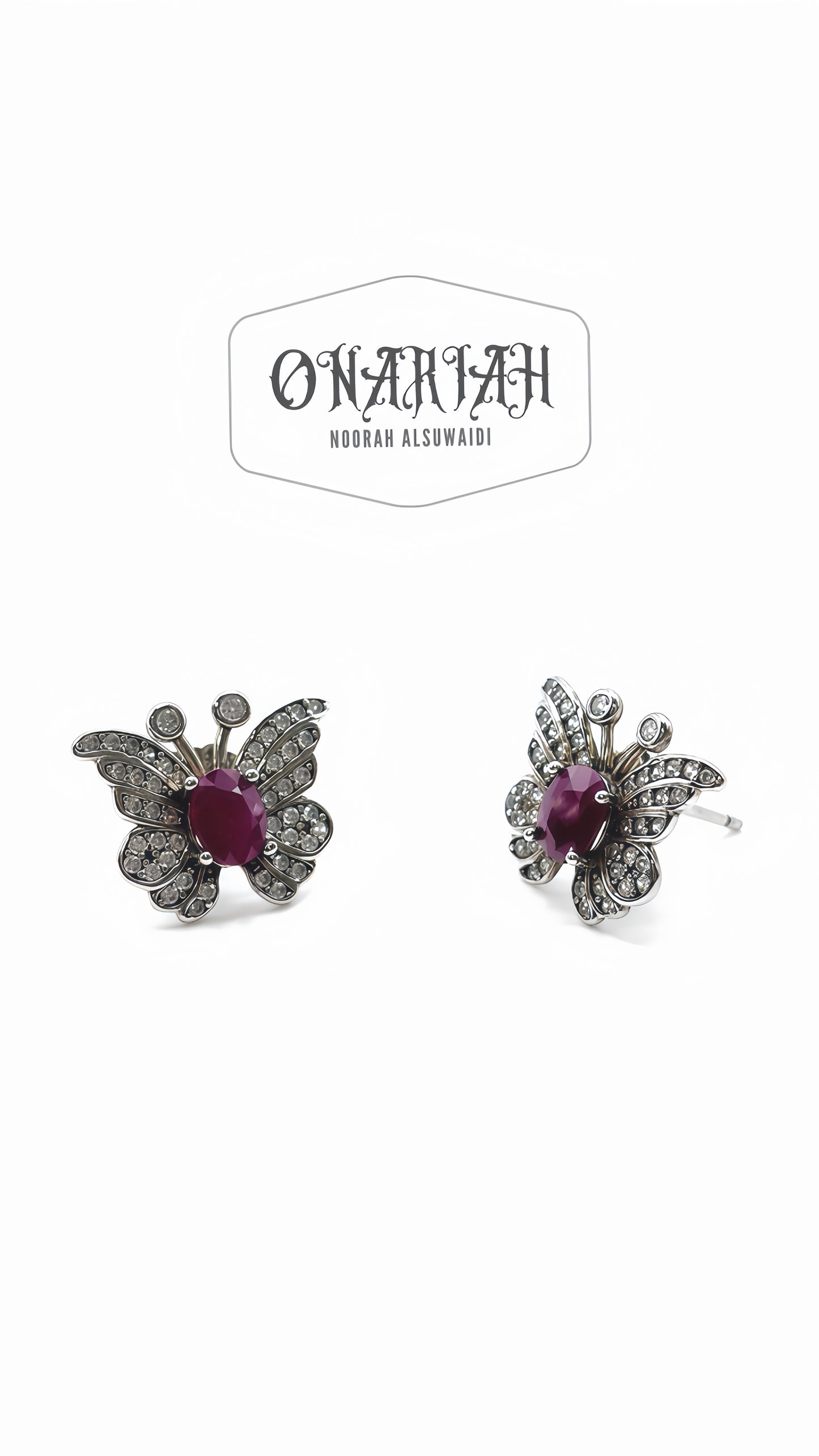 Gaia Enchanted Butterfly Earrings