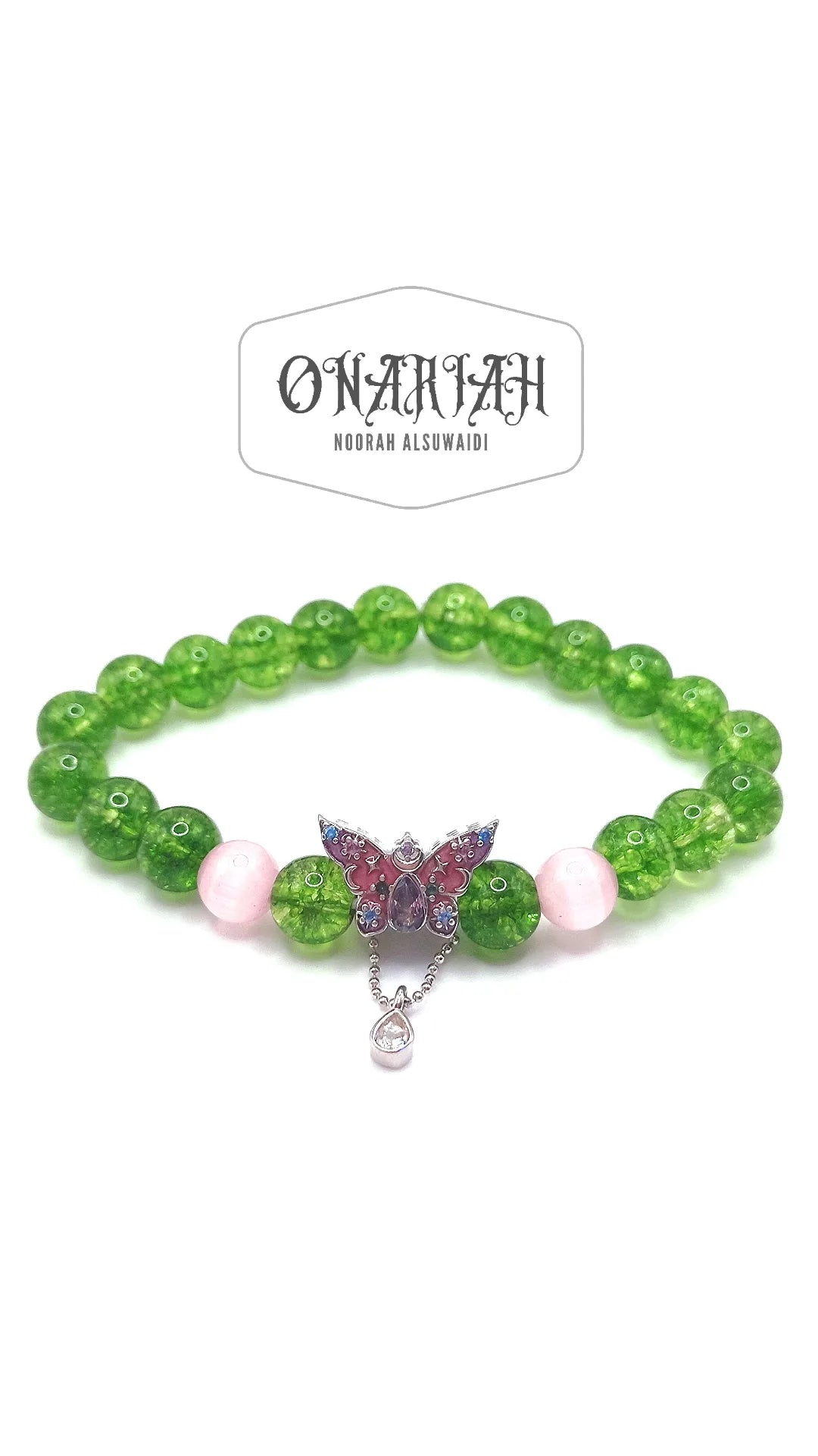 Forest beads bracelet