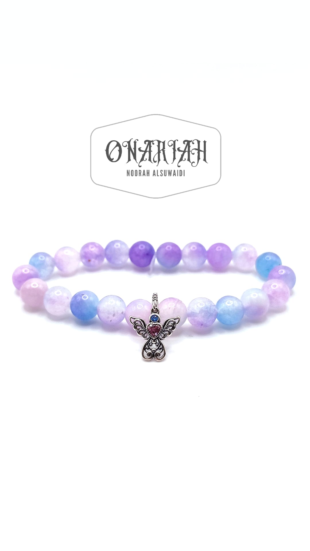 Angelite bracelet