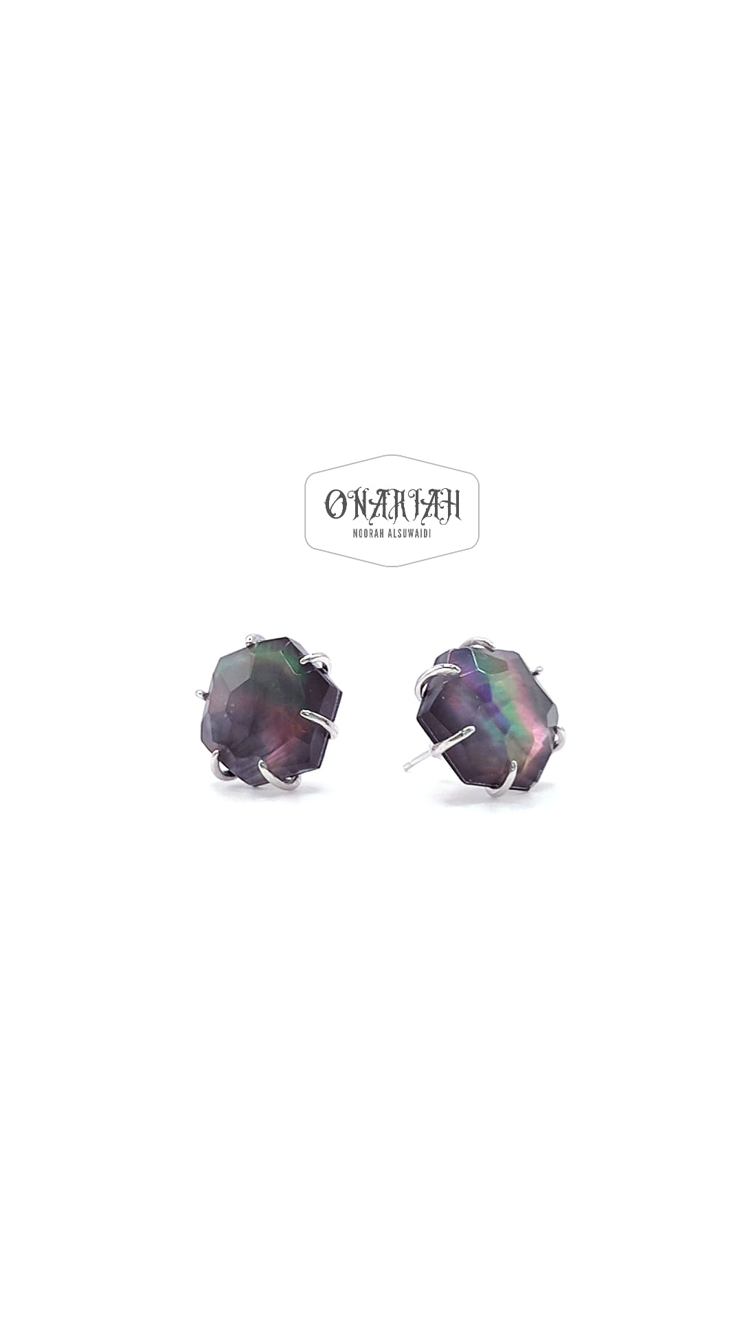 Rainbow MOP Earrings