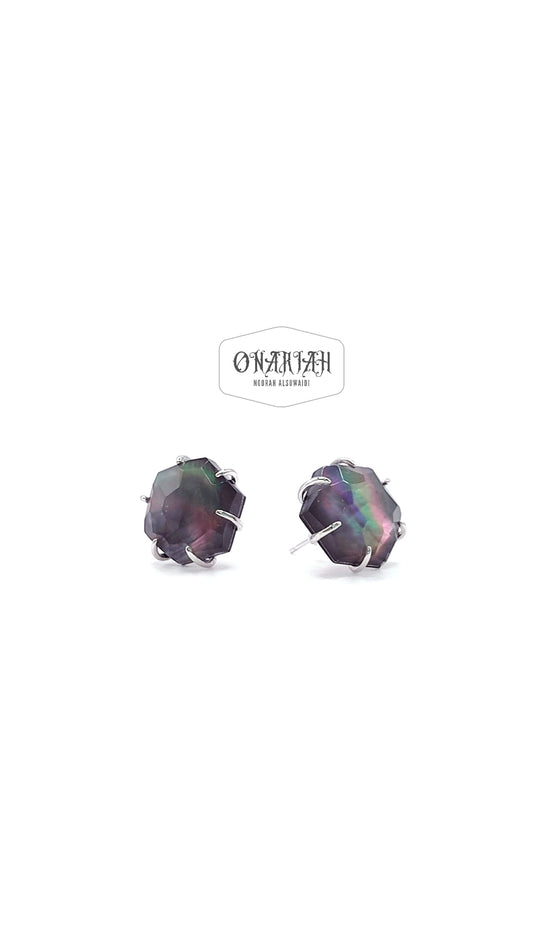 Rainbow MOP Earrings