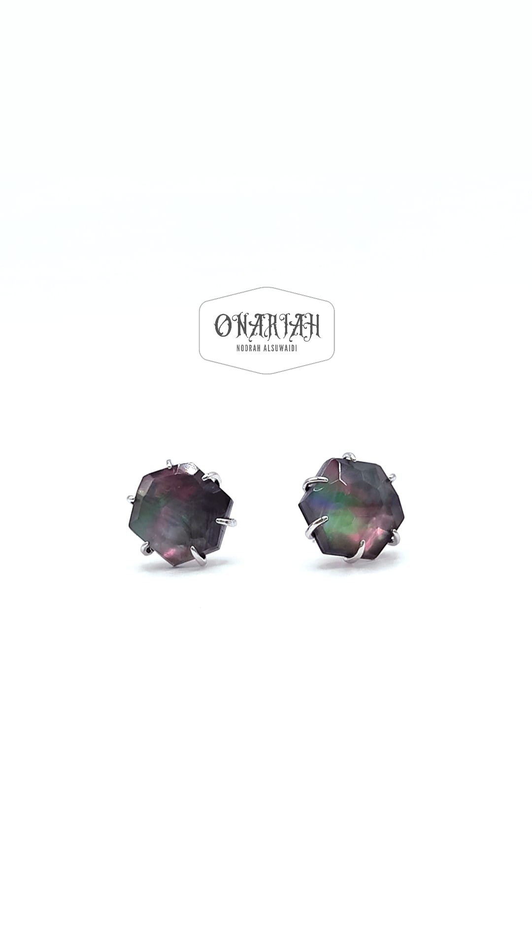 Rainbow MOP Earrings