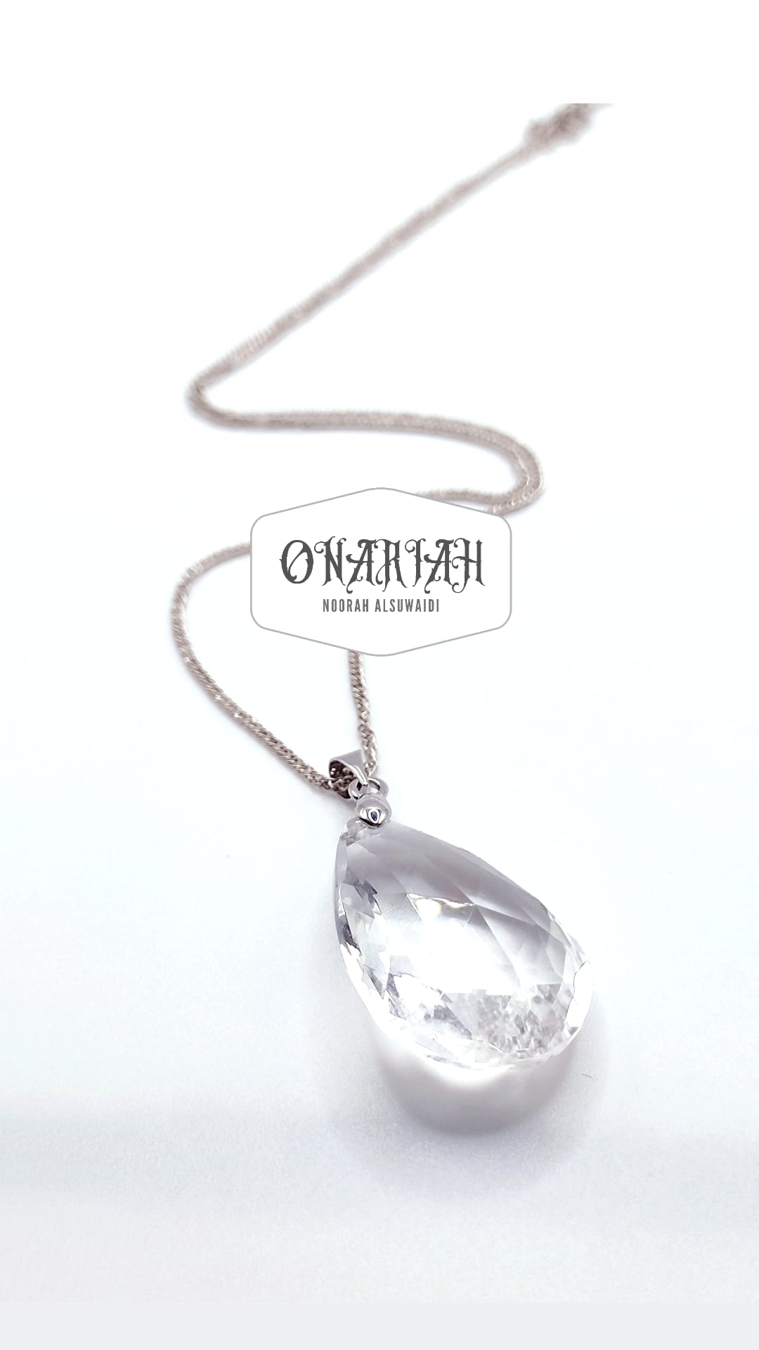Pear Quartz Pendant