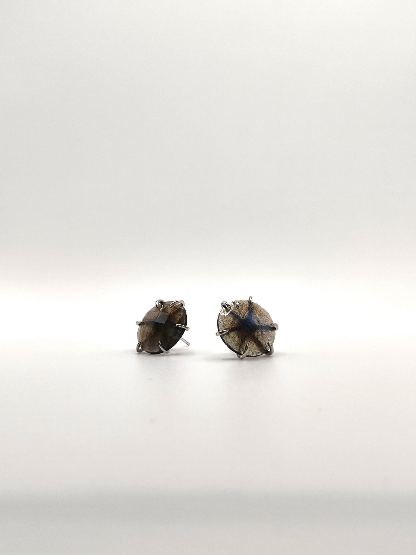 Labradorite Stud Earrings