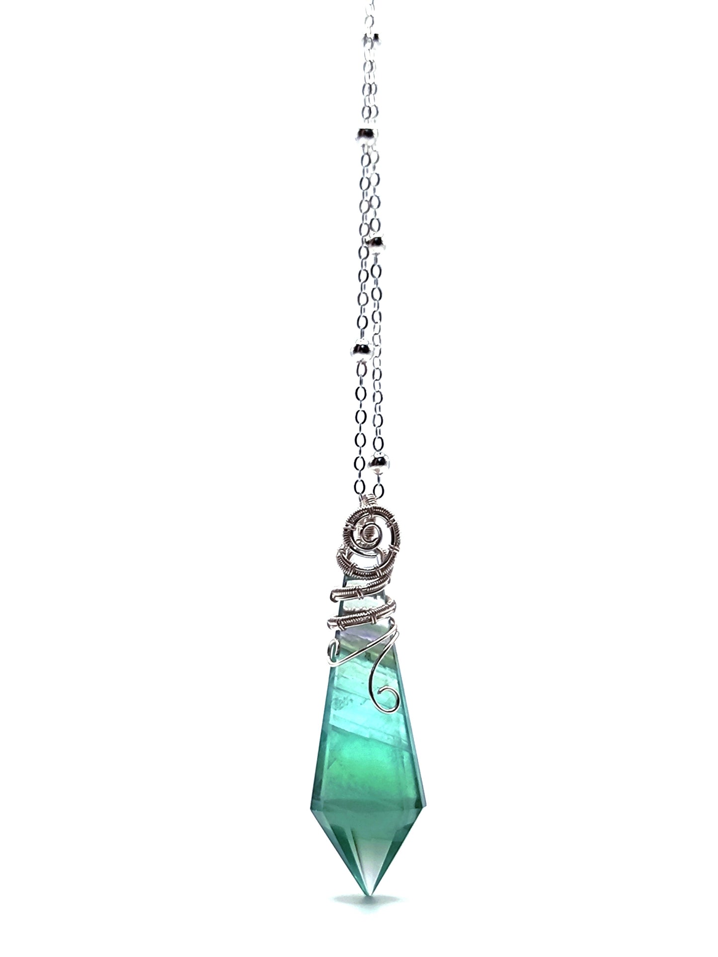 Emerald Fluorite Necklace