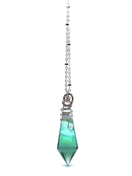 Emerald Fluorite Necklace