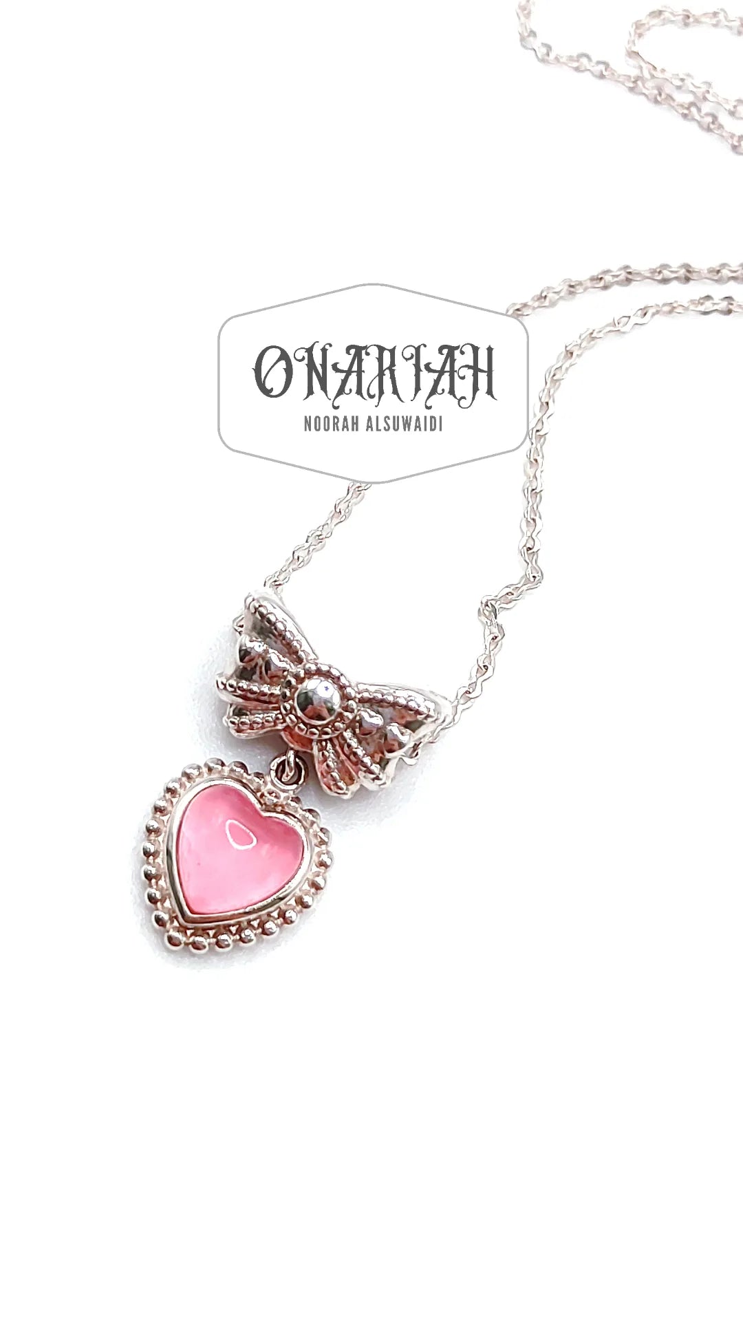 Serenity Rose Quartz Heart