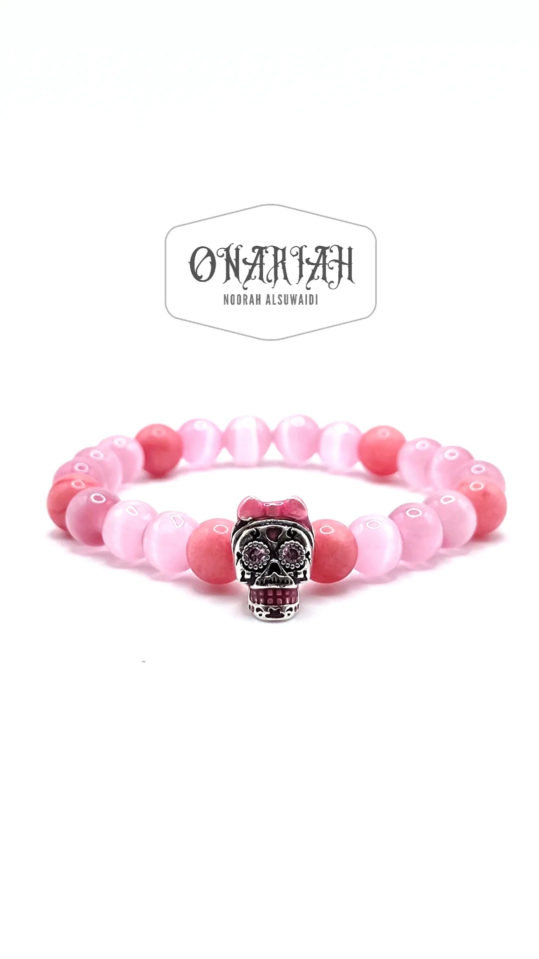 Pinky Skull Bracelet