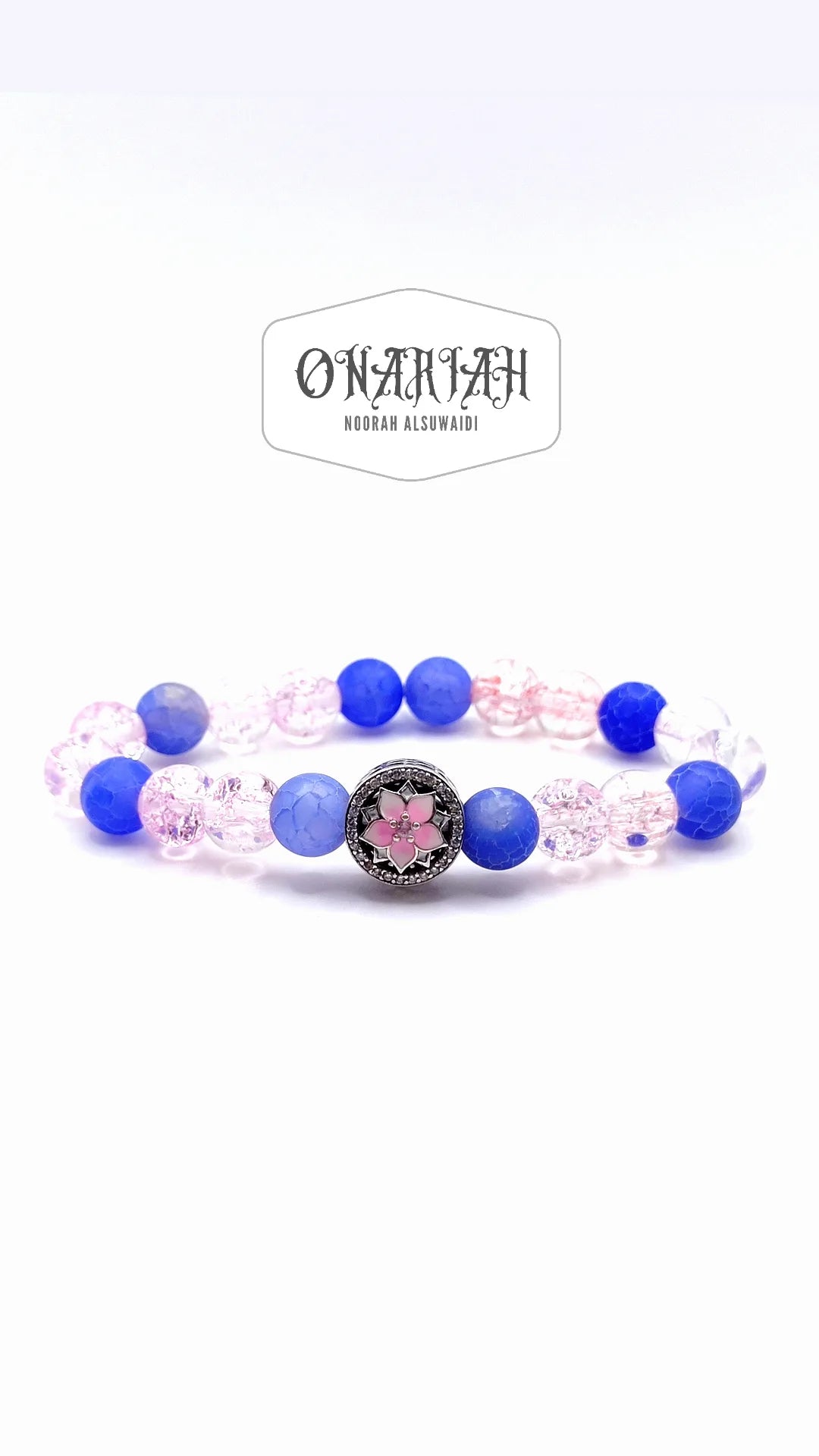 Sakura Blue Bracelet