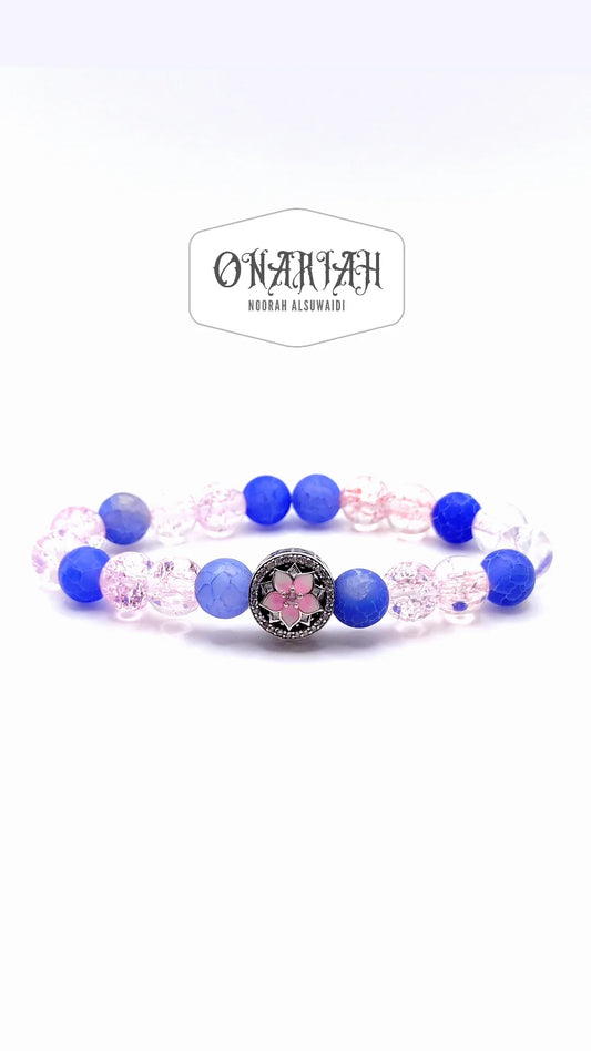 Sakura Blue Bracelet