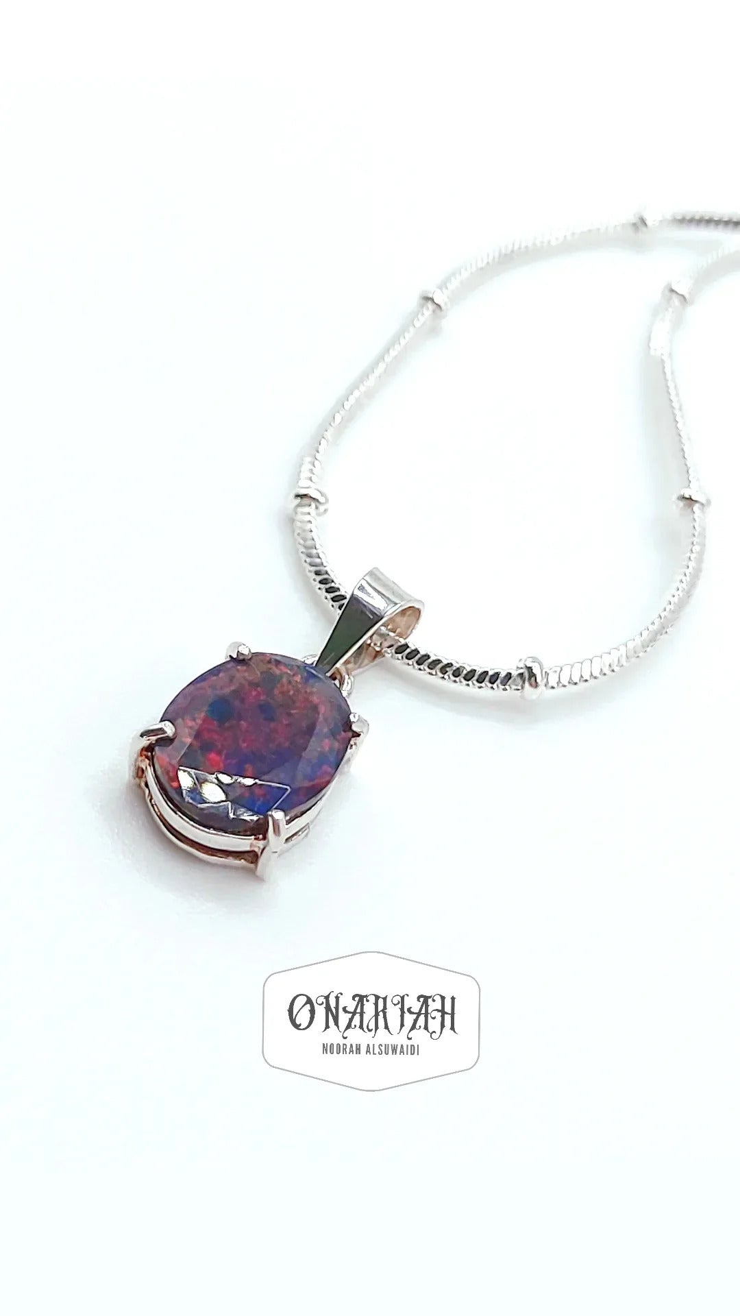 Dark Opal Pendant