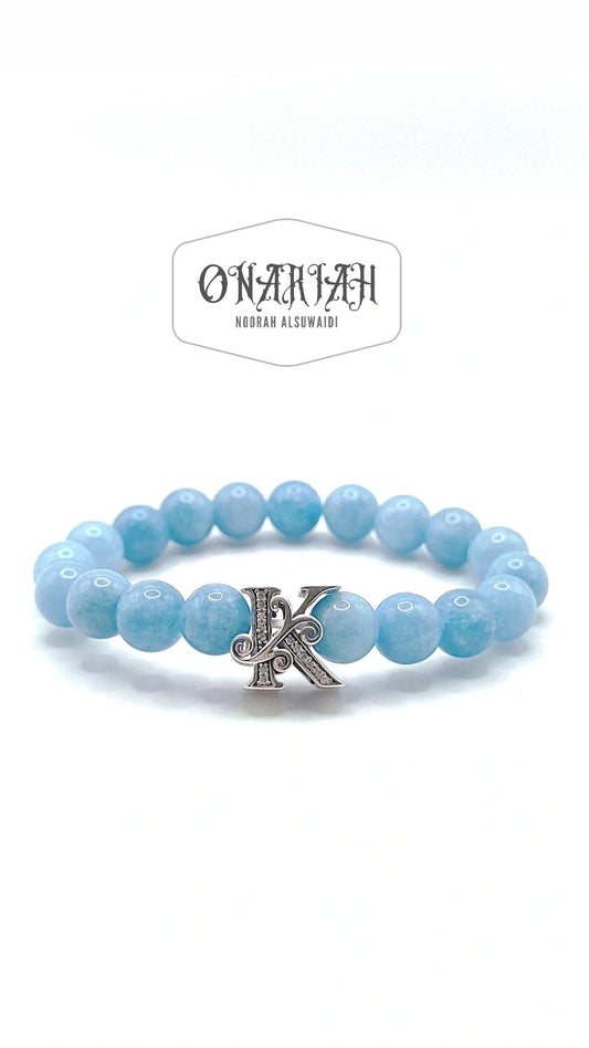 Letter K bracelet