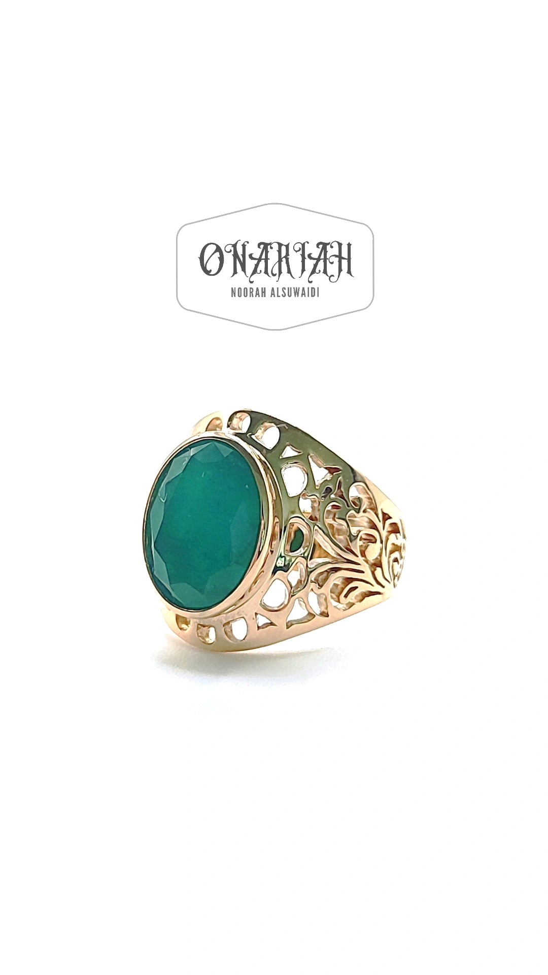 Premium Emerald Ring