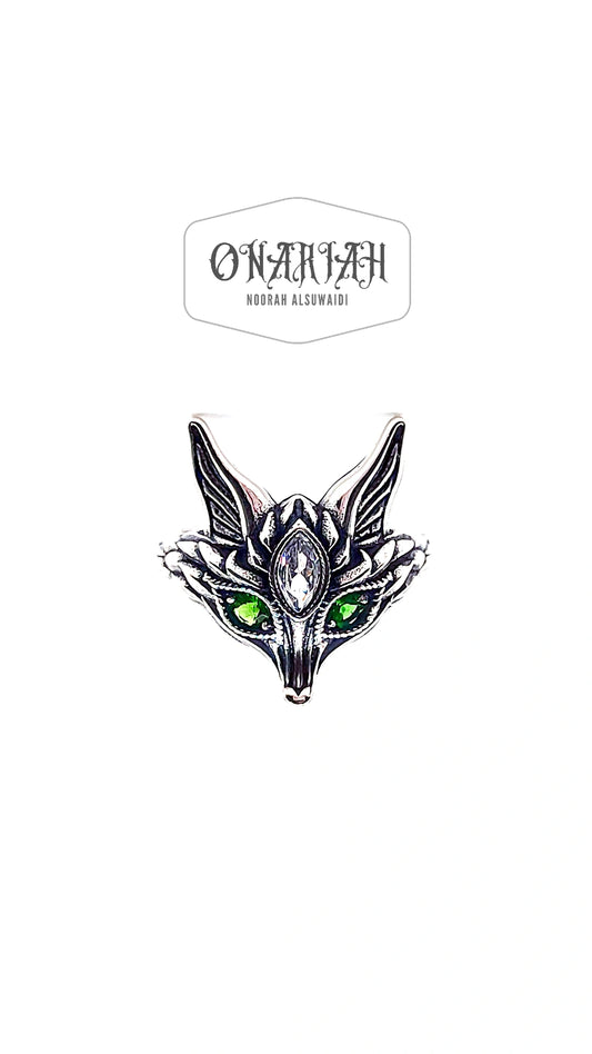 3rd Eye Chakra Fox Ring