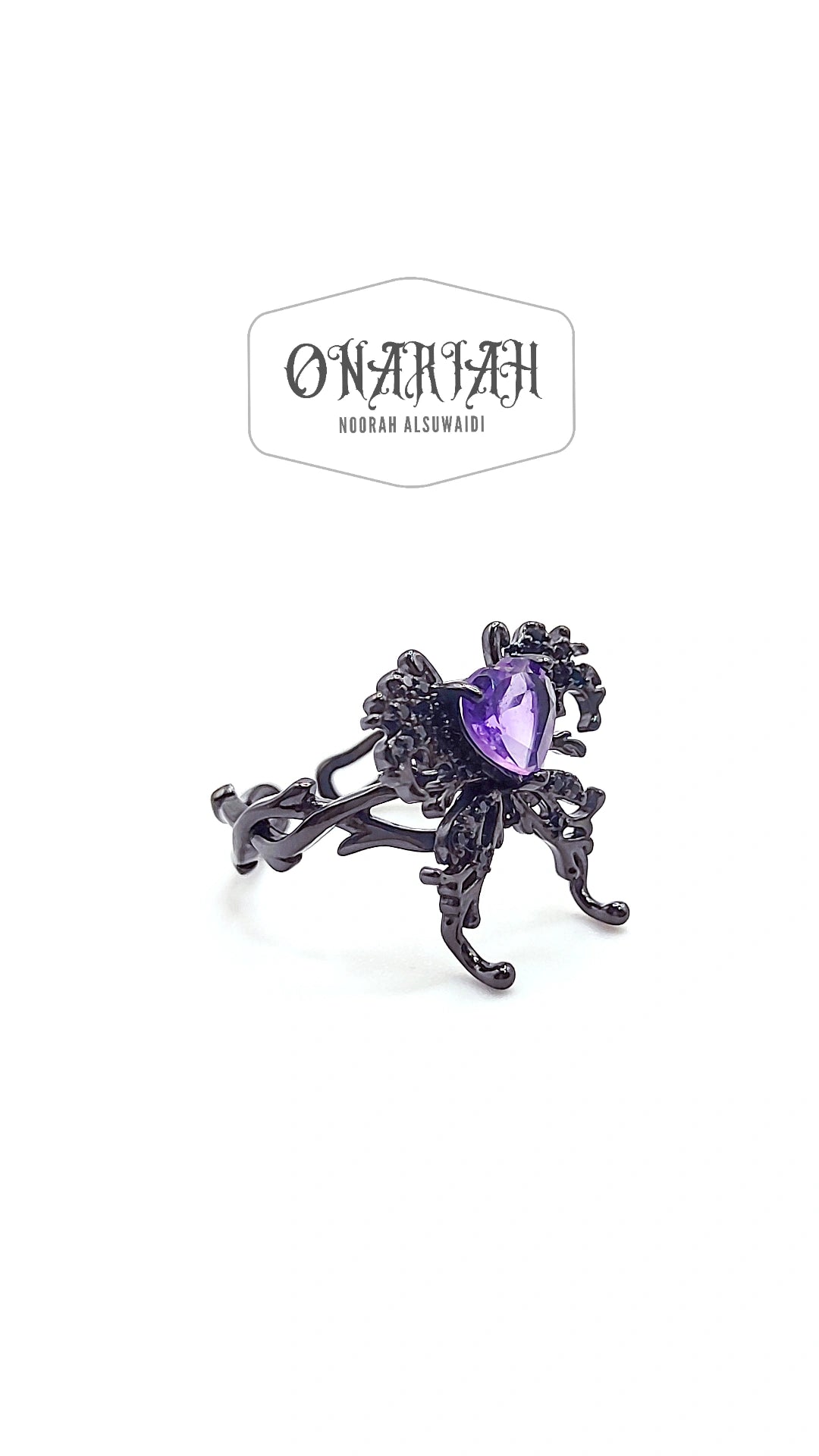 Gothika Butterfly Ring